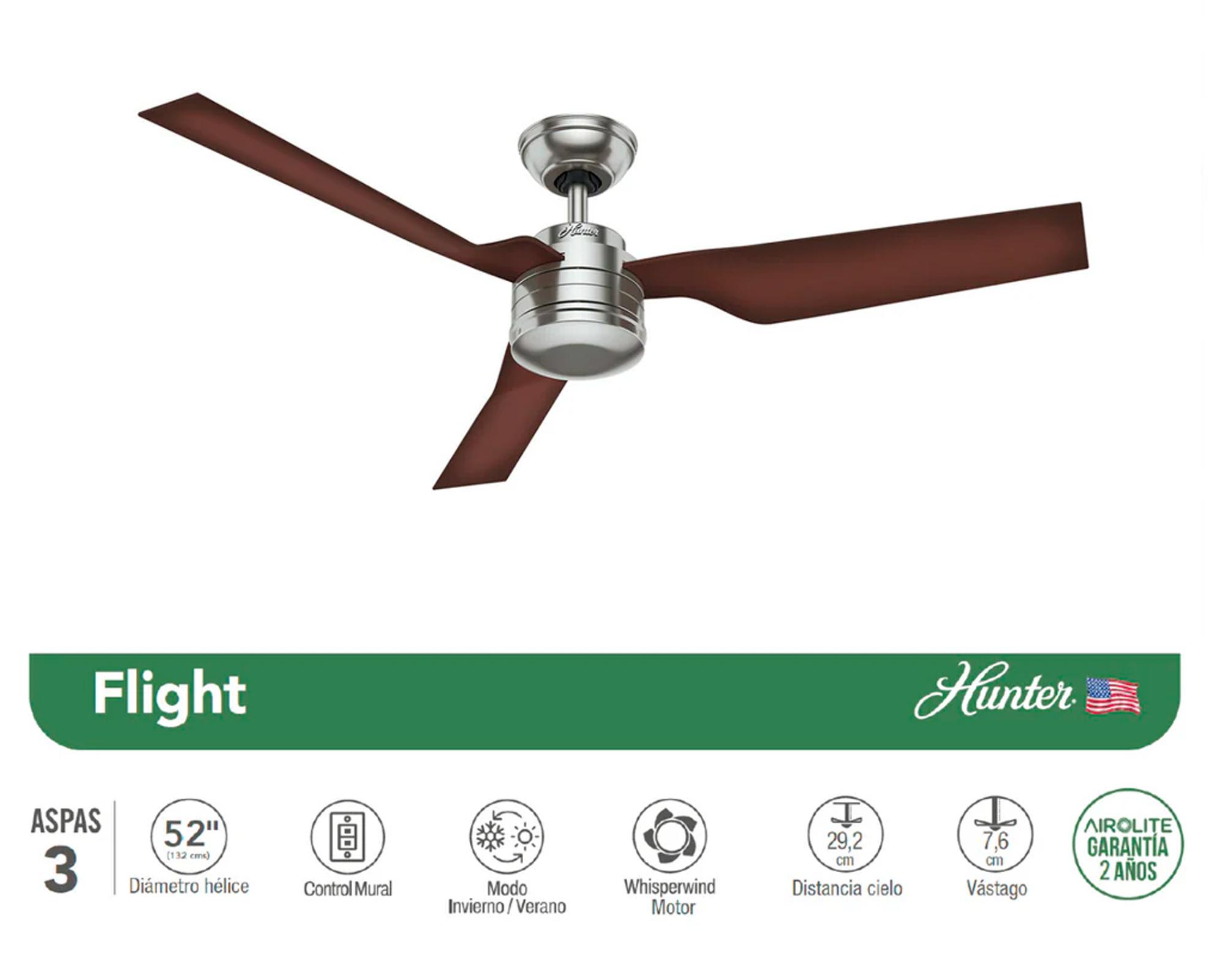 Ventilador de techo Flight 52'' 100 W-1