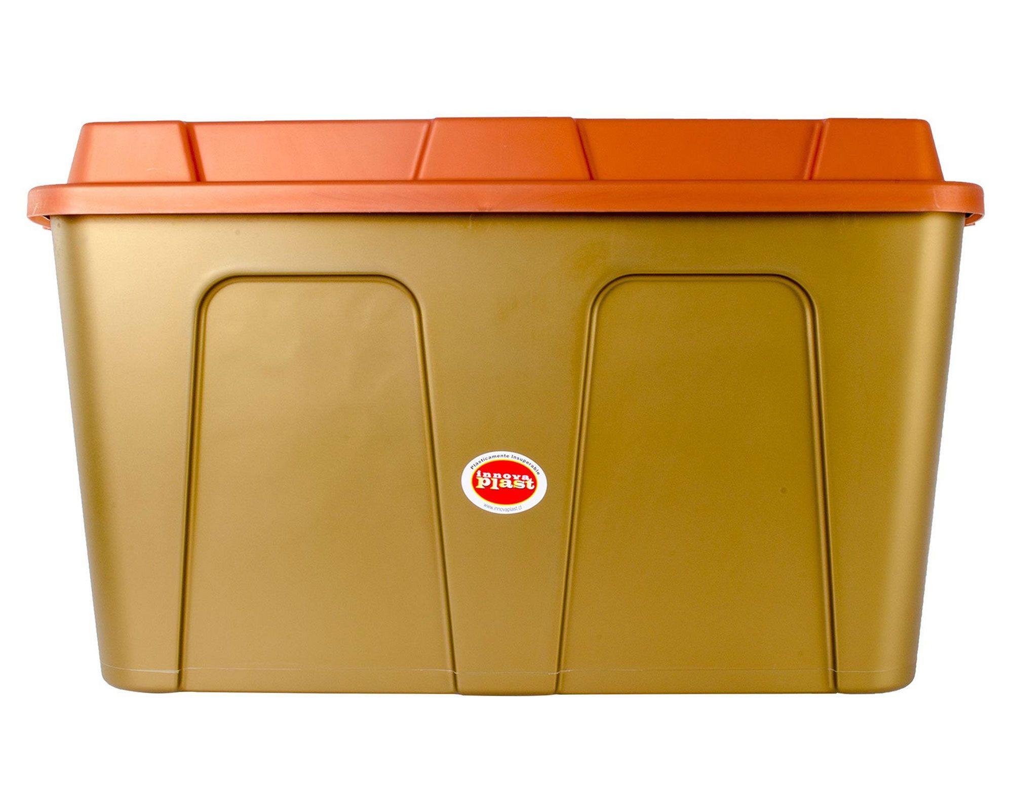 Baúl oro polipropileno 140 lt-0