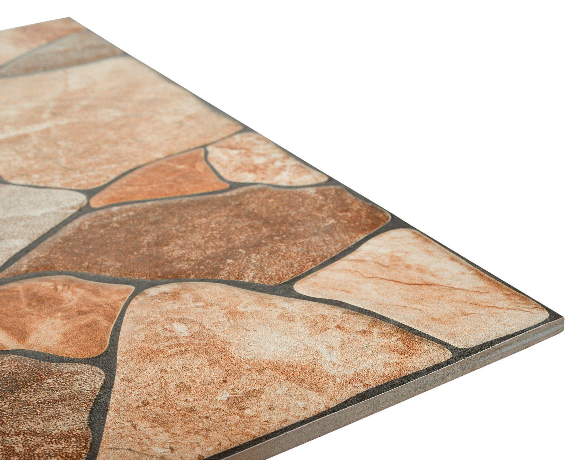Gres porcelanato 60x60 cm esmalte patio nogal 1,44m2 Klipen-2