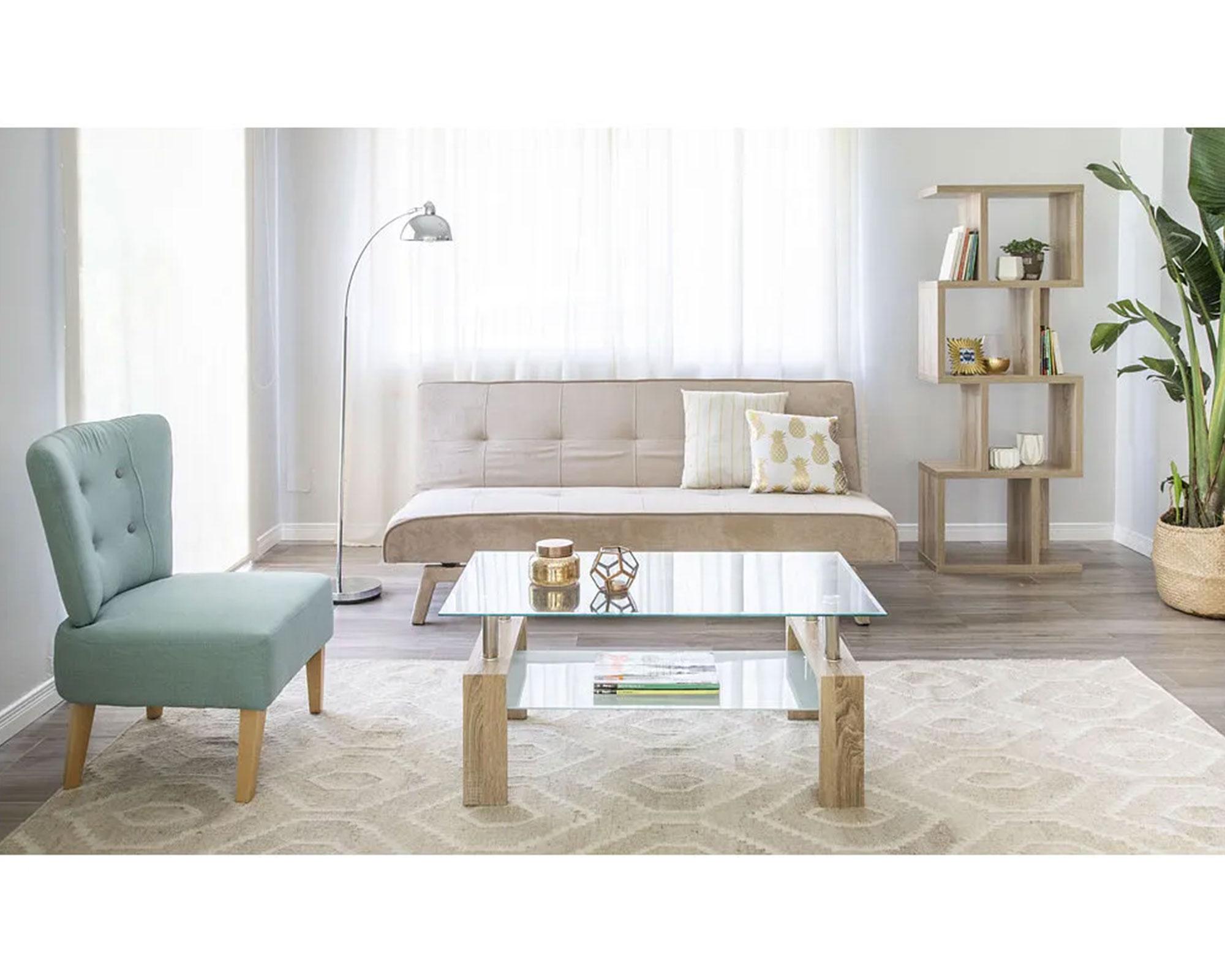 Mesa de centro rectangular natural M+Design-5