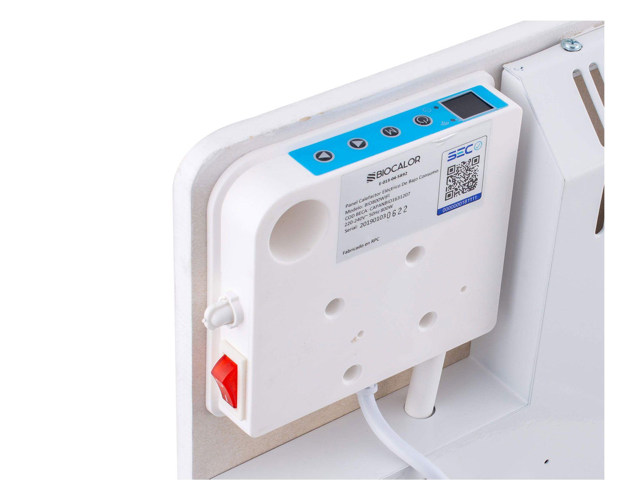 Panel calefactor 800W Bio800 WIFI Biocalor-2
