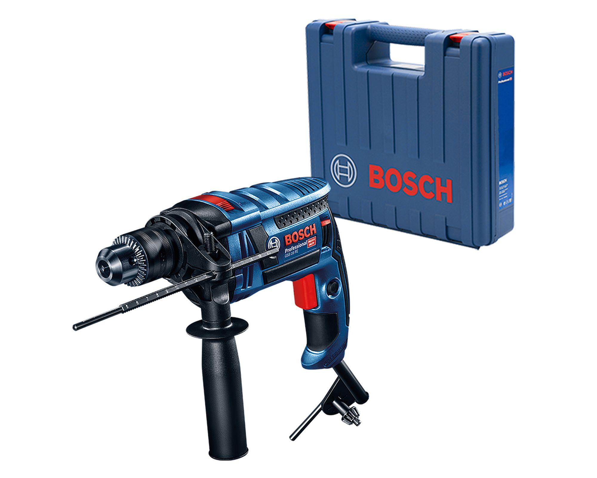 Taladro percutor 750W 13mm GSB 16 RE Bosch-0