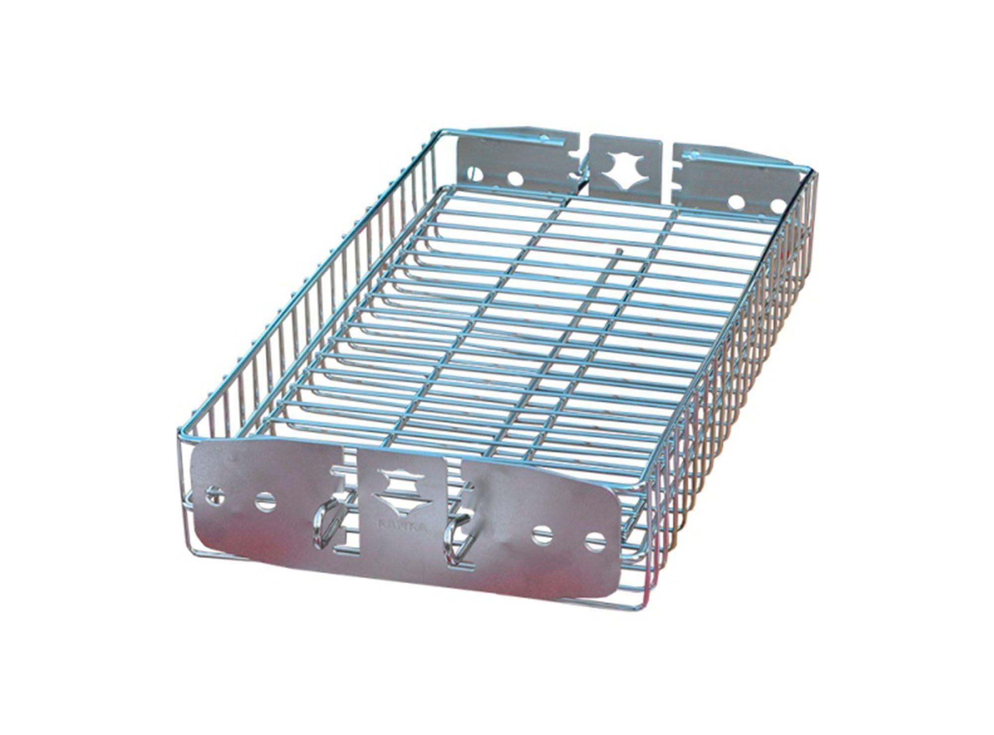 Rejilla de acero inoxidable para asador Kanka.-1