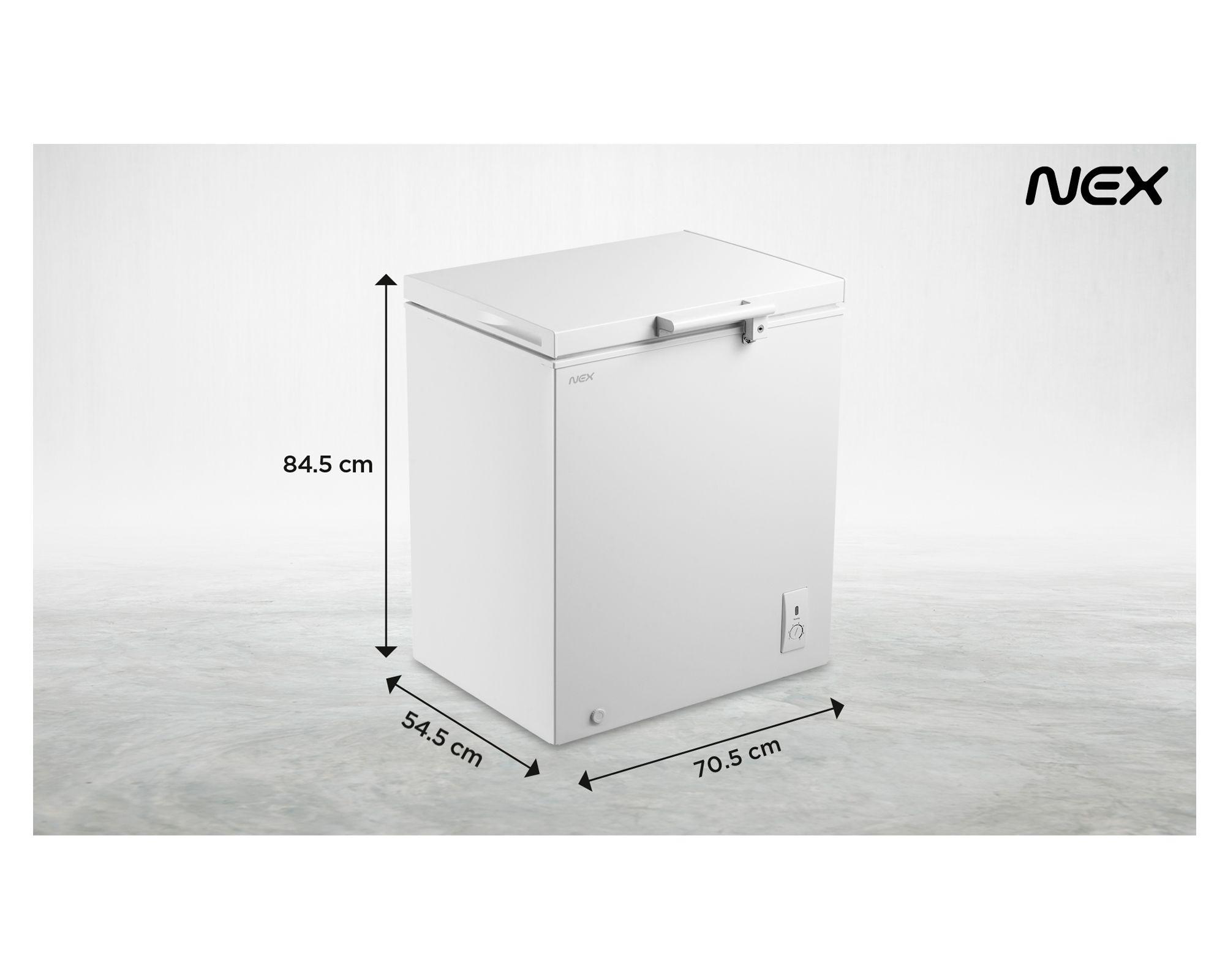 Freezer horizontal 145 litros frío directo Nex-9