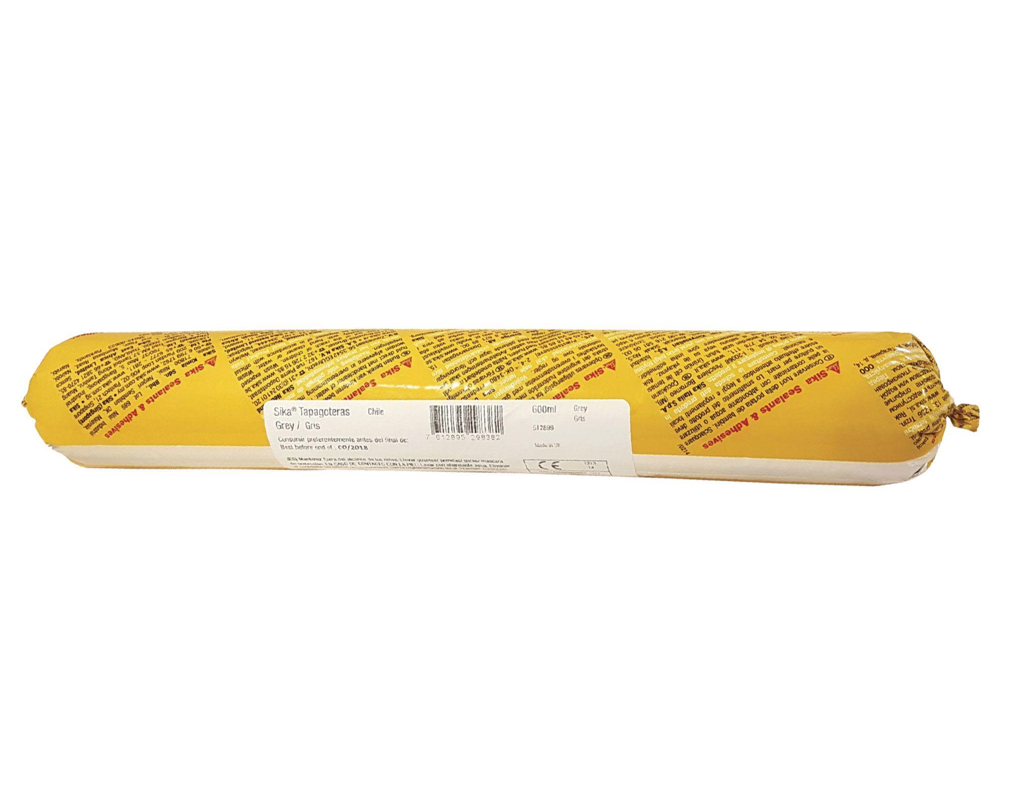 Sellador para techos 600 ml Tapagoteras+ gris Sika-0