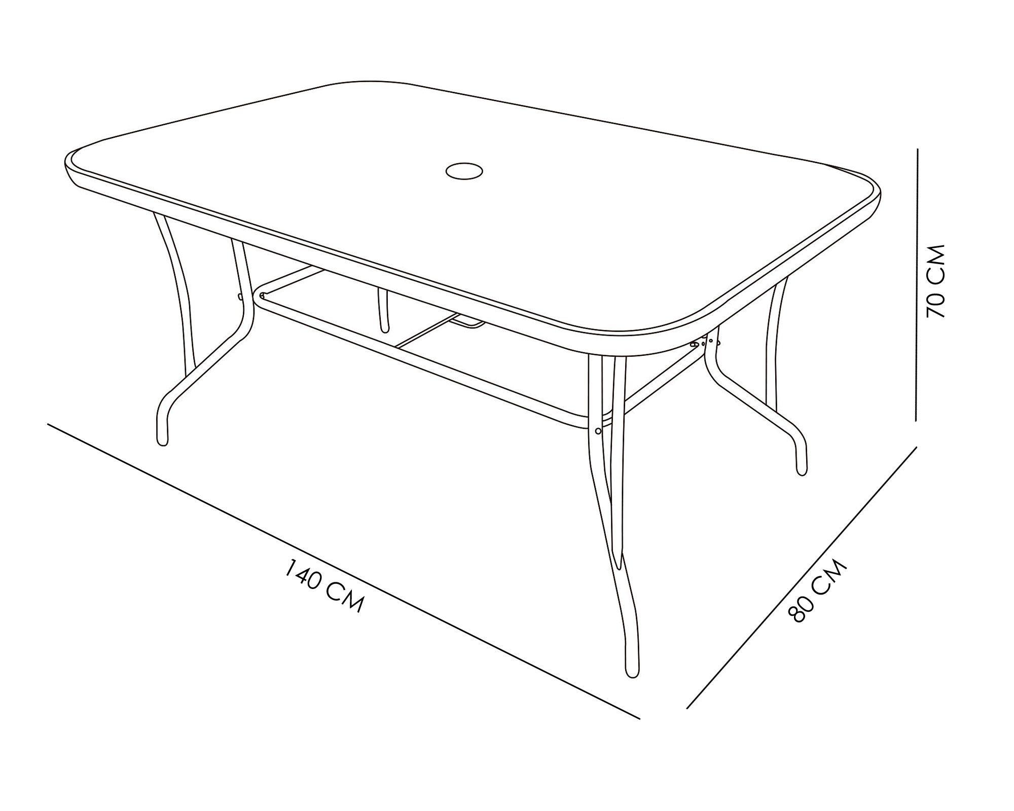 Mesa rectangular Outzen-3