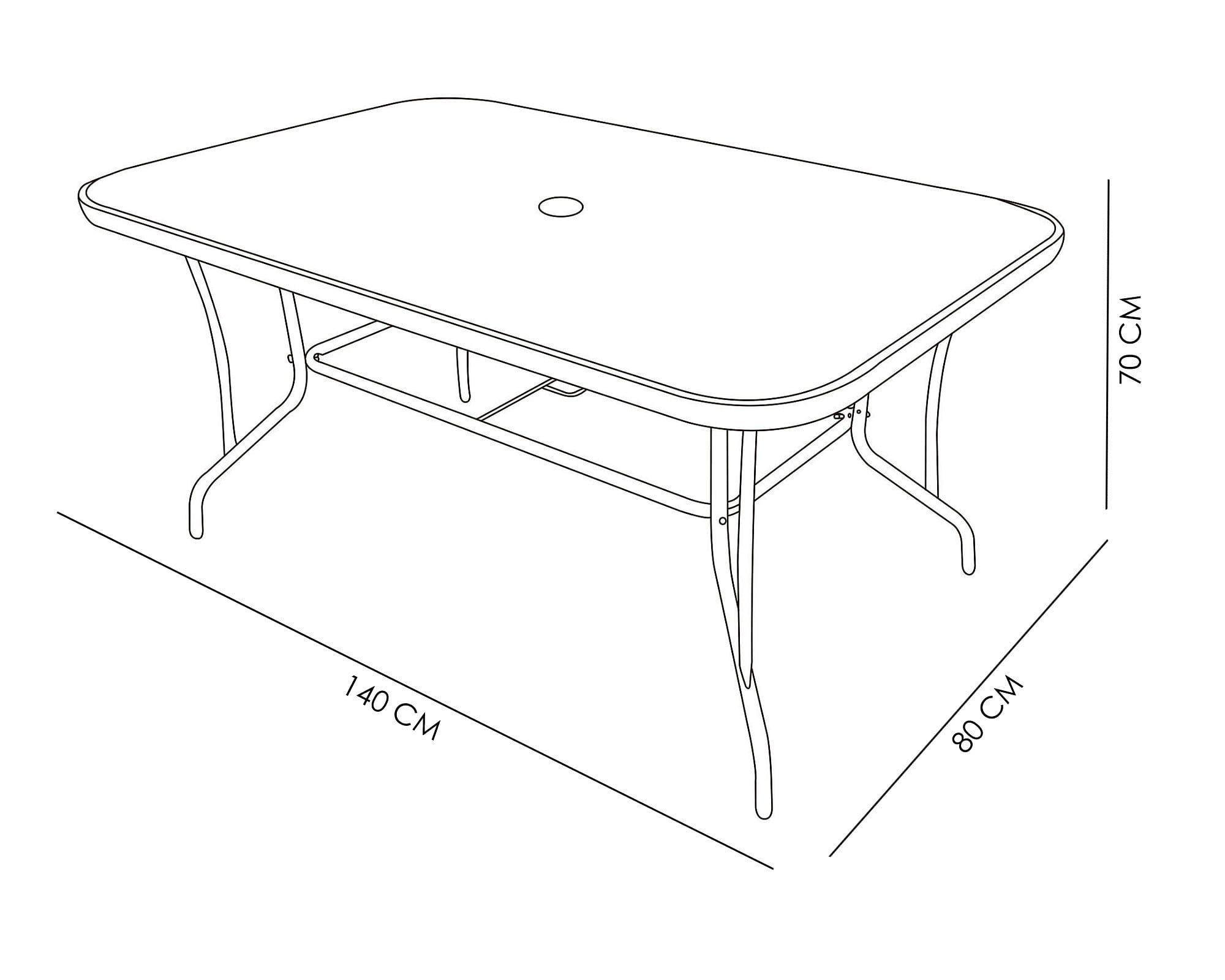 Mesa recta blanco Outzen-3