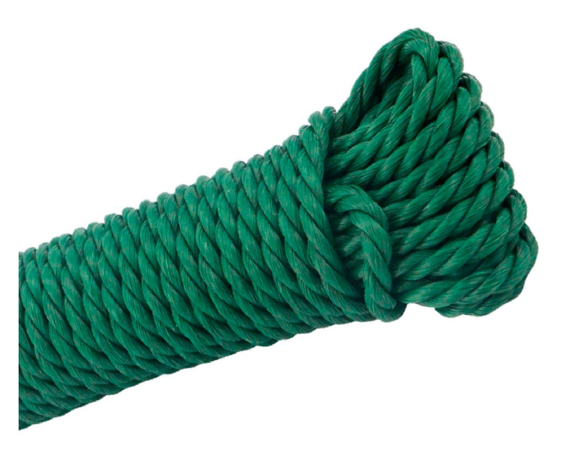 Polietileno torcido 4 mm 15 m verde Arnik-1
