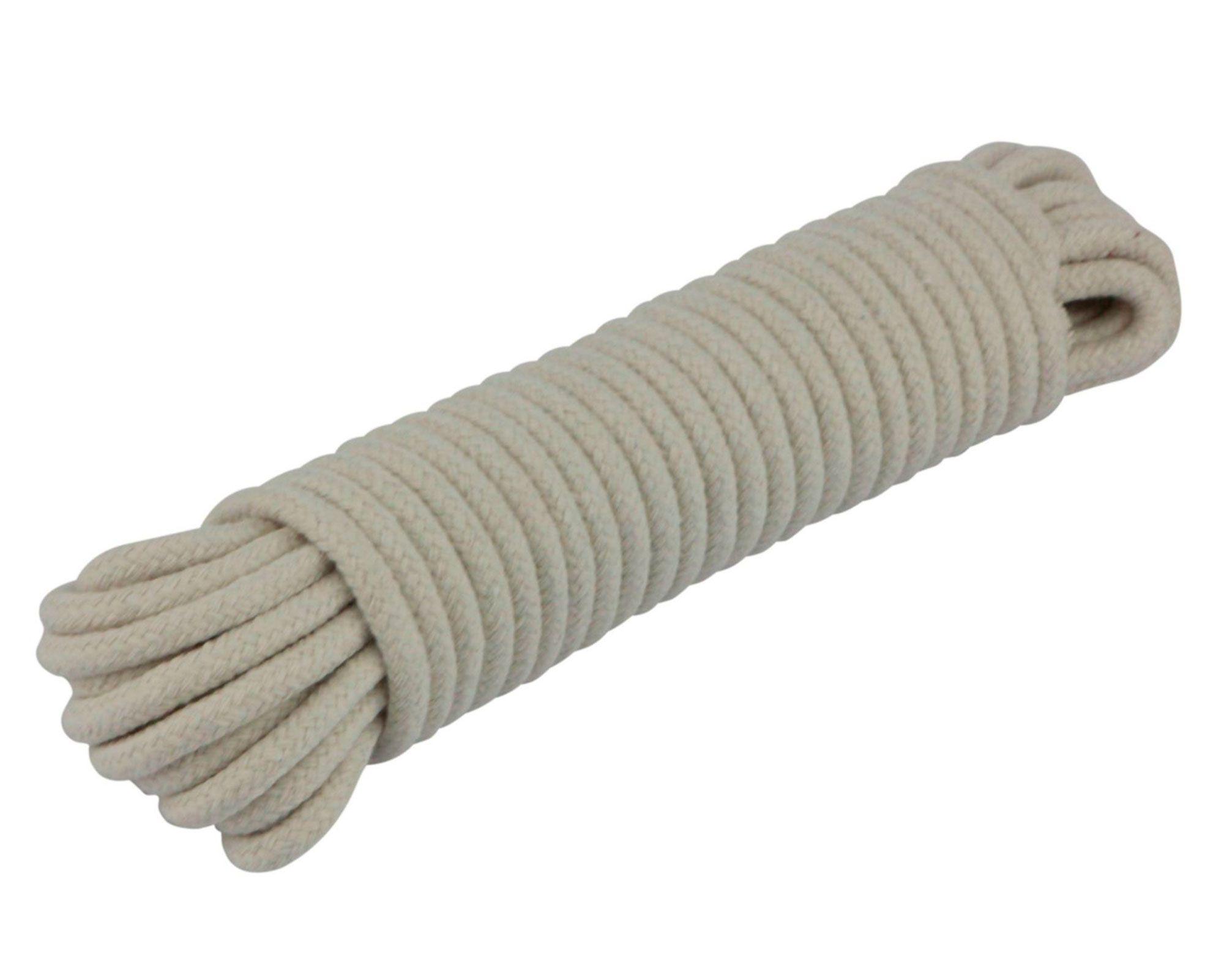 Algodón trenzado 8mm 10m natural Arnik-0