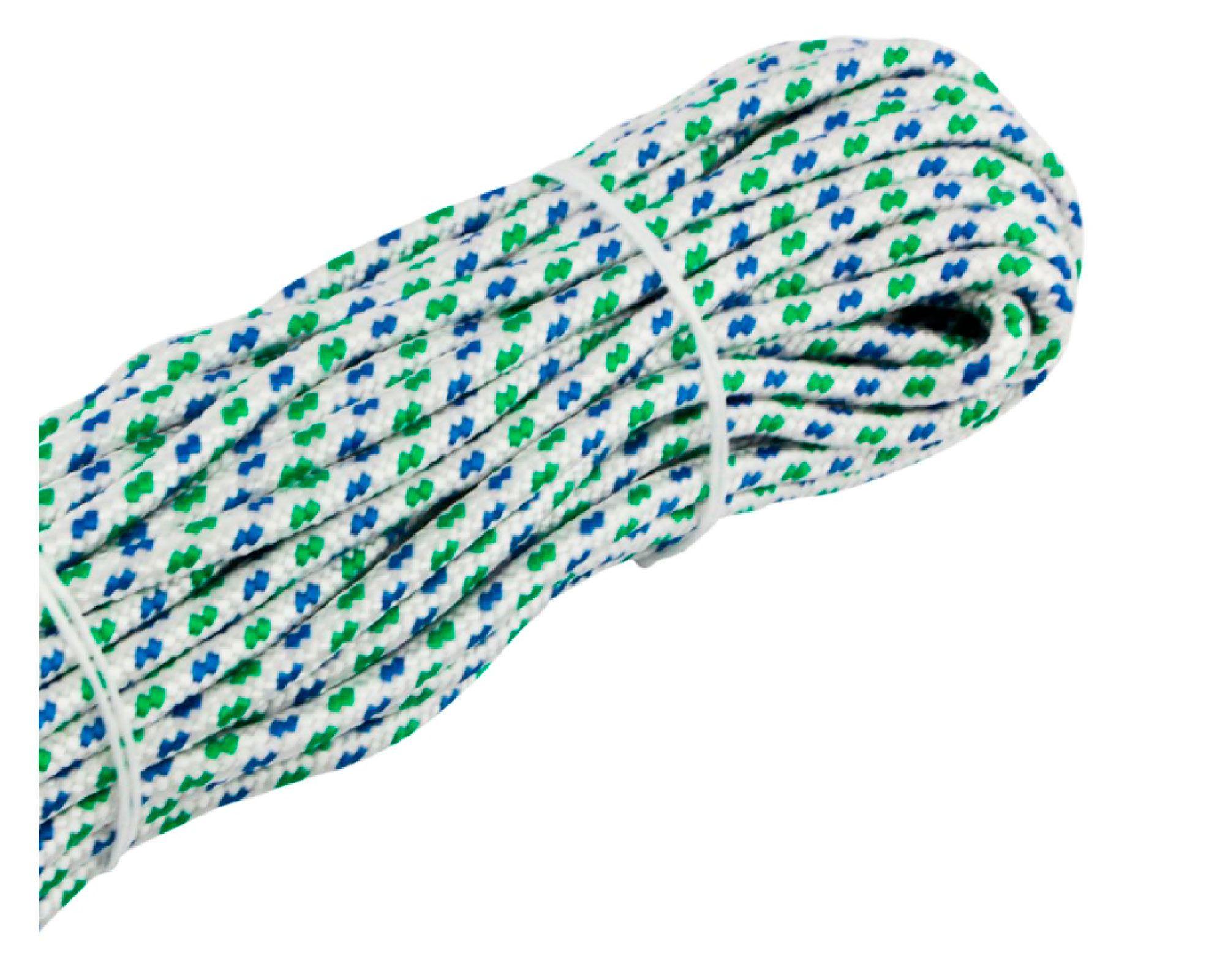 Piola polipropileno trenzado 8 mm 20 m bicolor Arnik-2