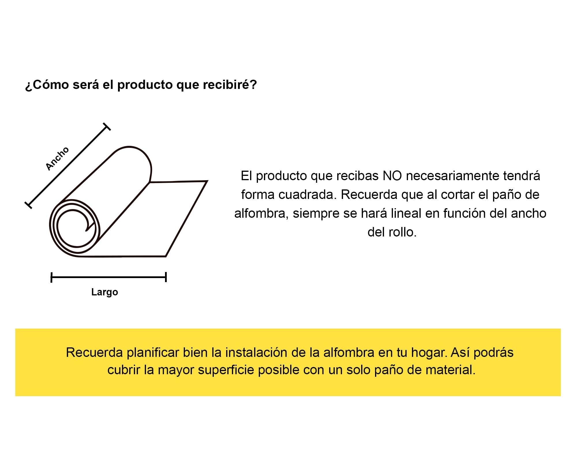 Alfombra 1 m2 Boucle dalton gris/perla Cannon-3