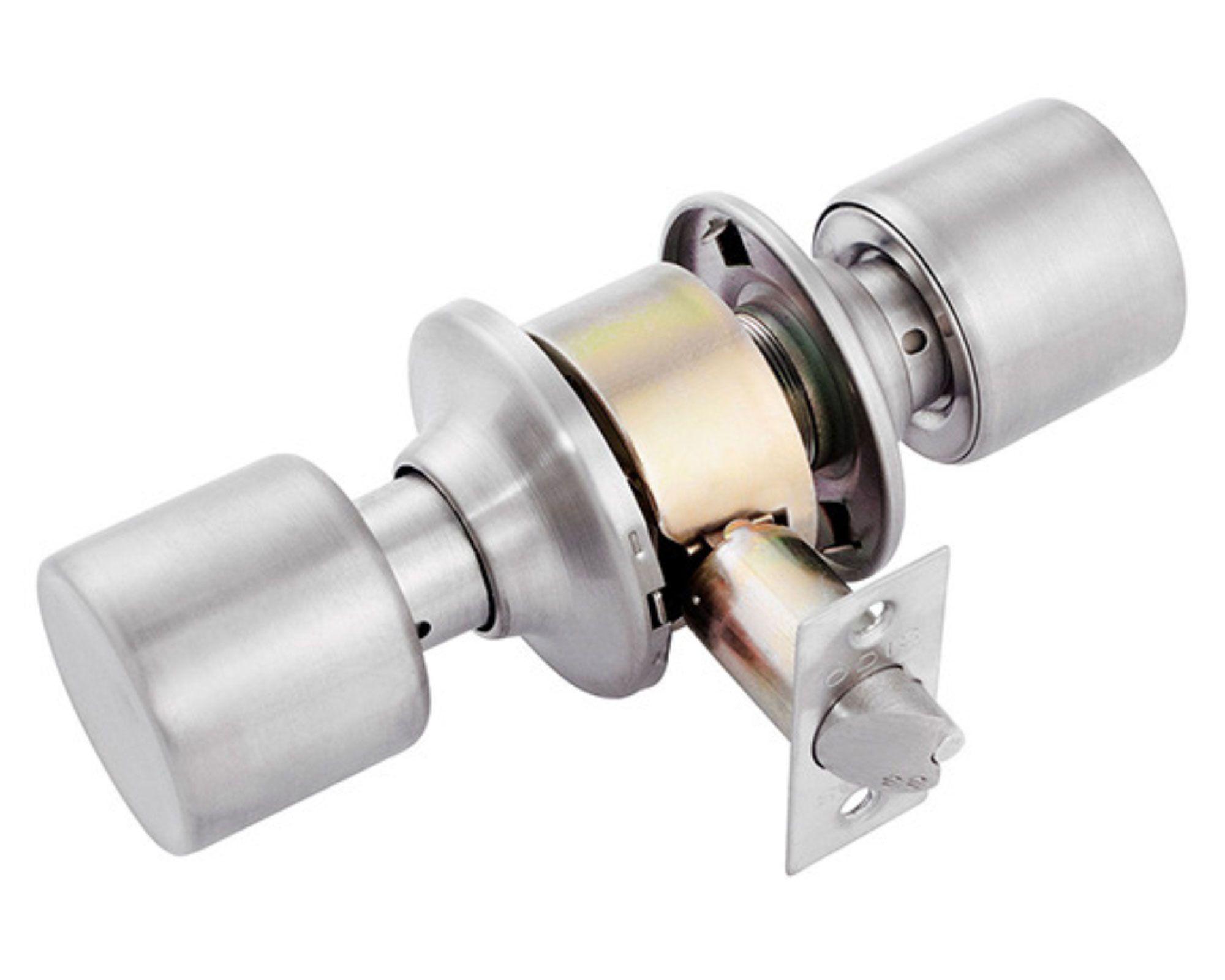 Cerradura embutir pomo acceso interior 205 acero inoxidable Odis-4