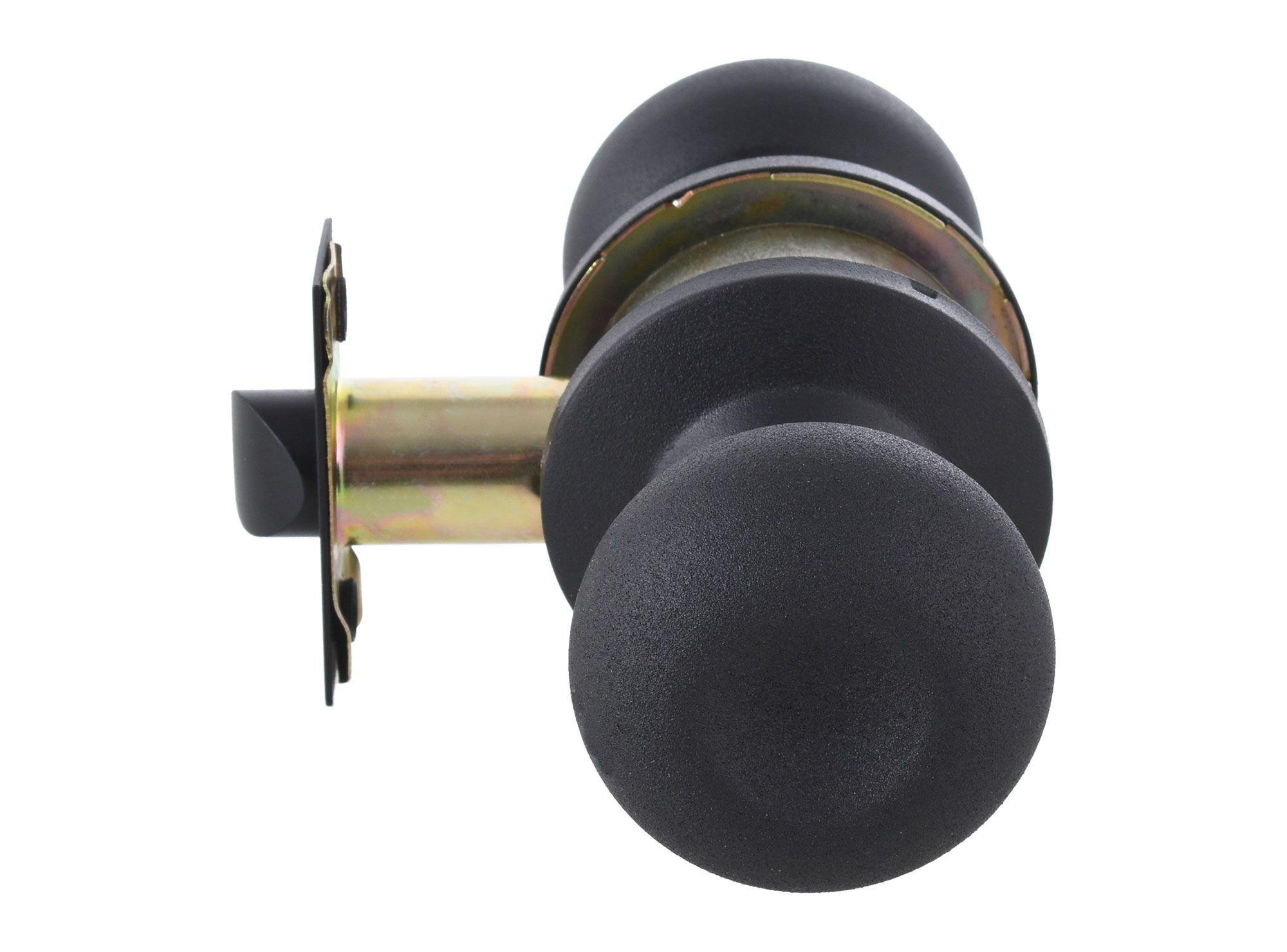 Cerradura embutir pomo acceso interior 206 negro mate Odis-2