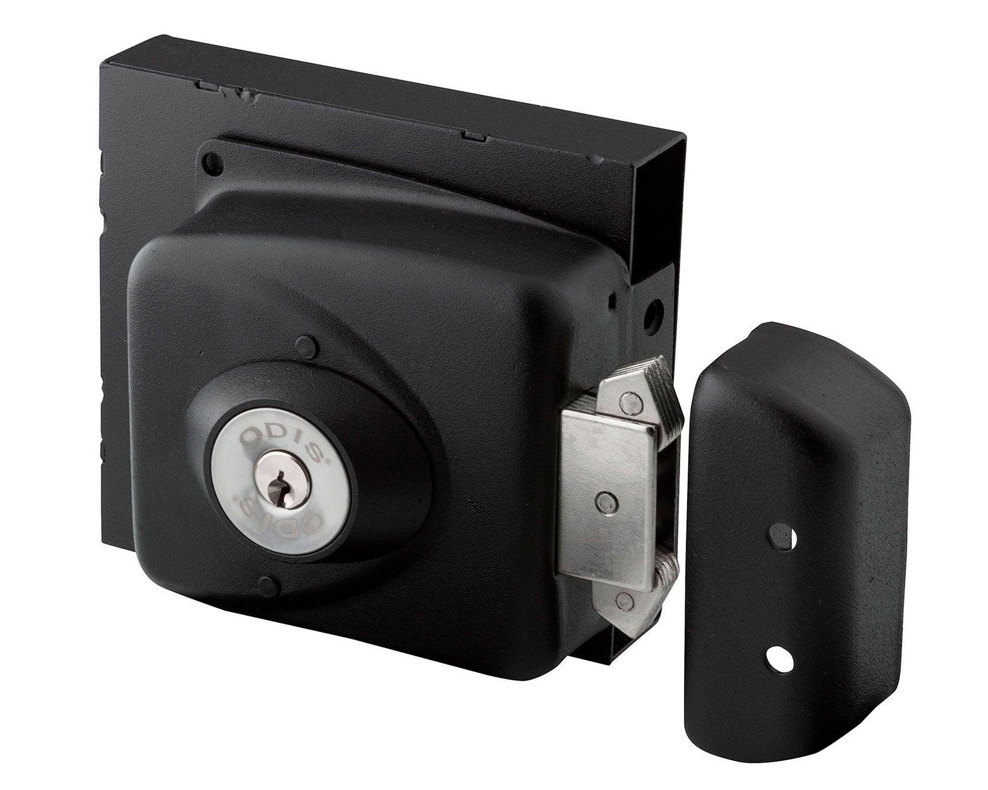 Cerradura sobreponer 793 Corredera negro Odis-0