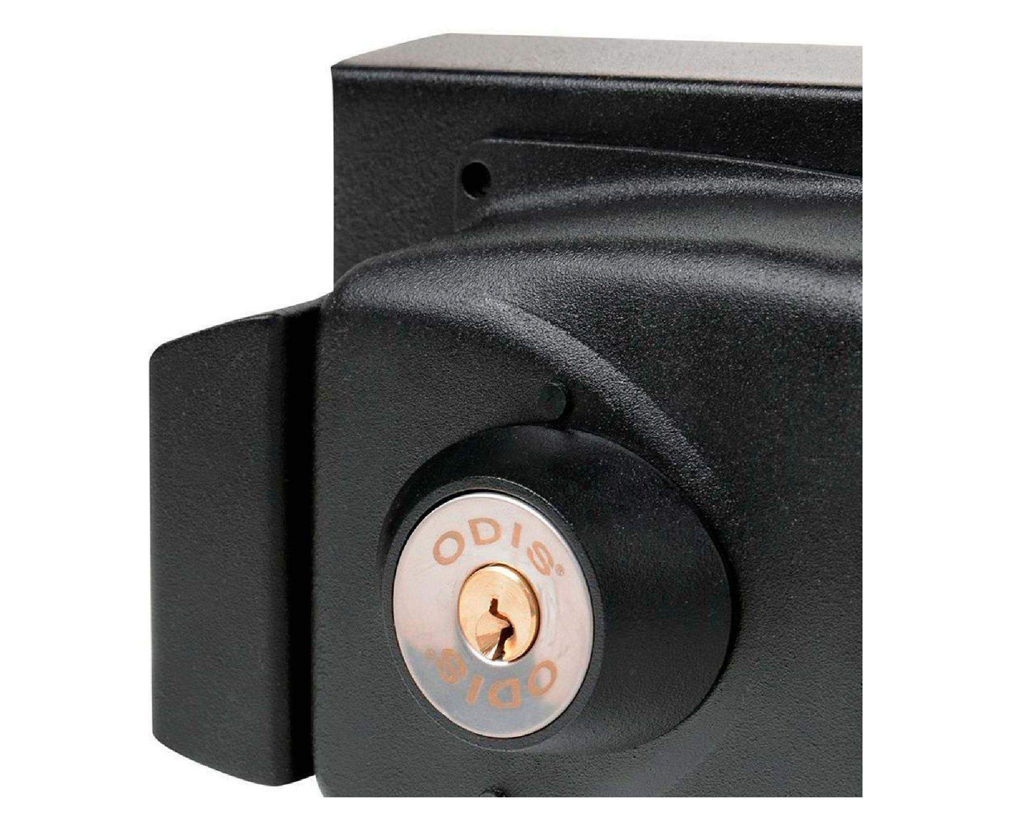 Cerradura sobreponer puertas de 30 mm 773 negro Odis-2