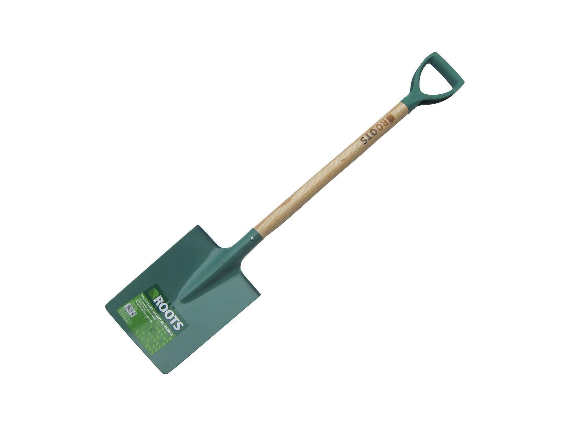 Pala plana mango de madera Roots-0