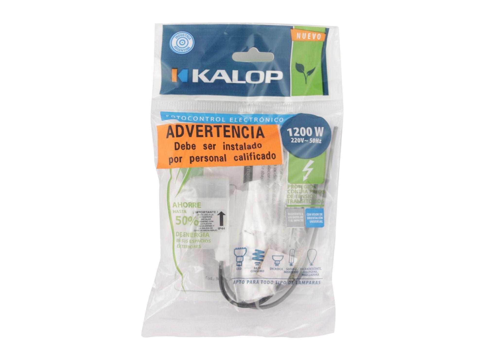 Fotocontrol 1200W 220V Kalop-2