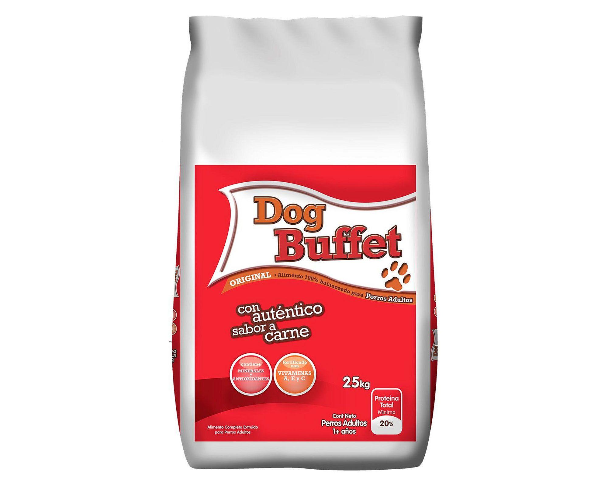 Alimento perro 25 kg Original carne Dog Buffet-0