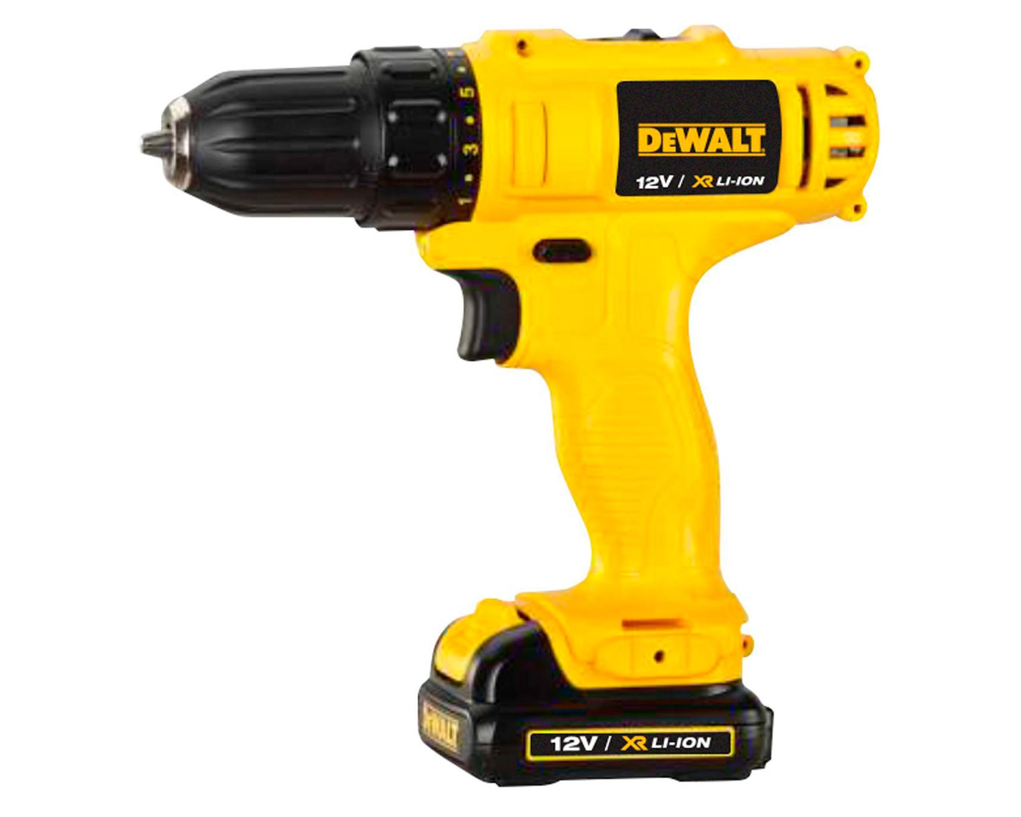 Taladro inalámbrico 12V 10mm DCD700C2-B2 + 1 bateria 1,3 Ah Dewalt-0
