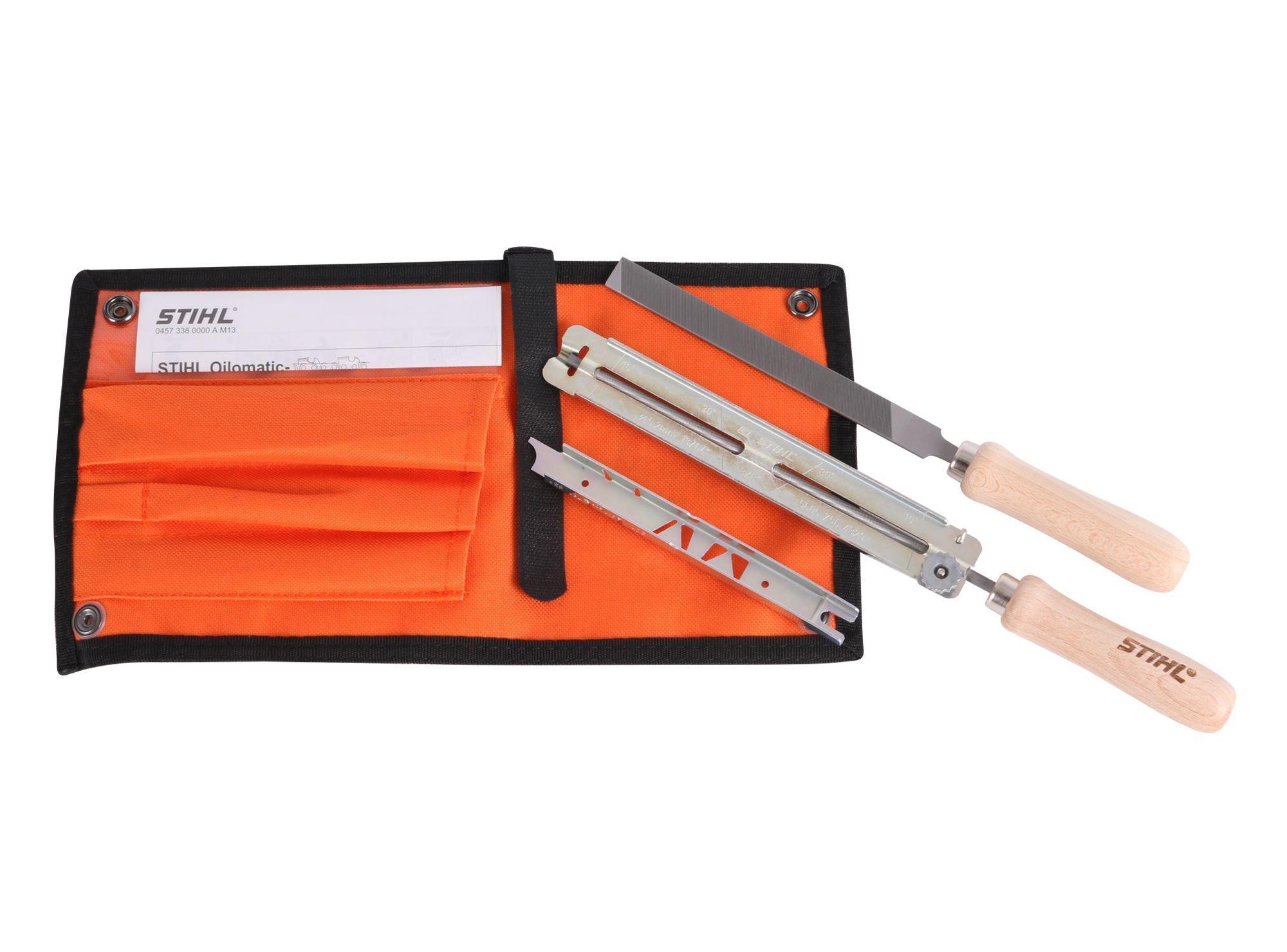 Kit limado cadena 3/8'' naranjo Stihl-0