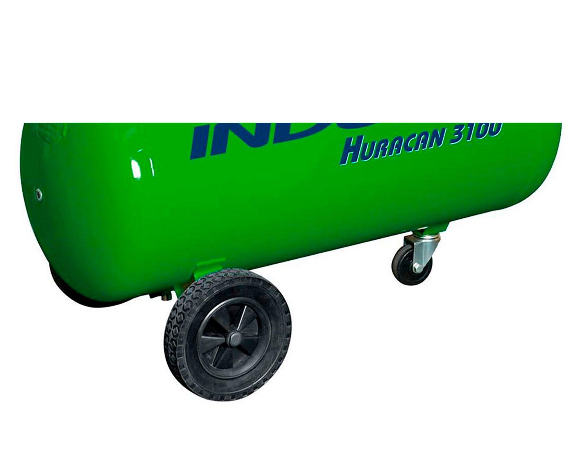 Compresor 3 HP 100 lt Huracán 3100 Indura-2