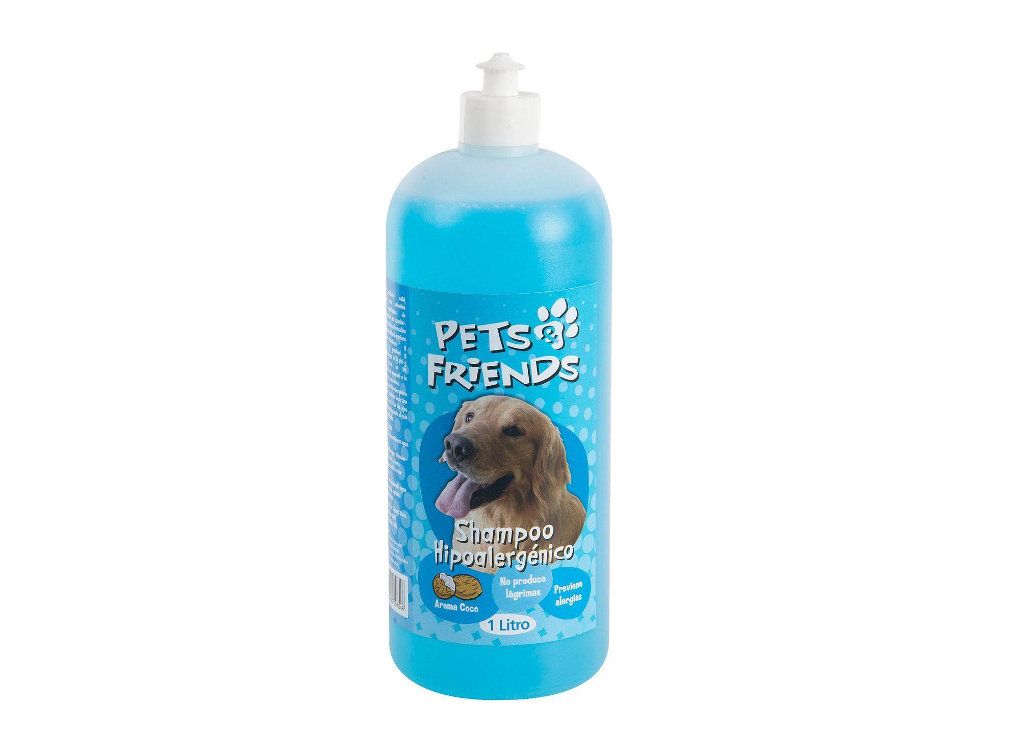 Shampoo hipoalergénico 1 litro coco Pets&Friends-0