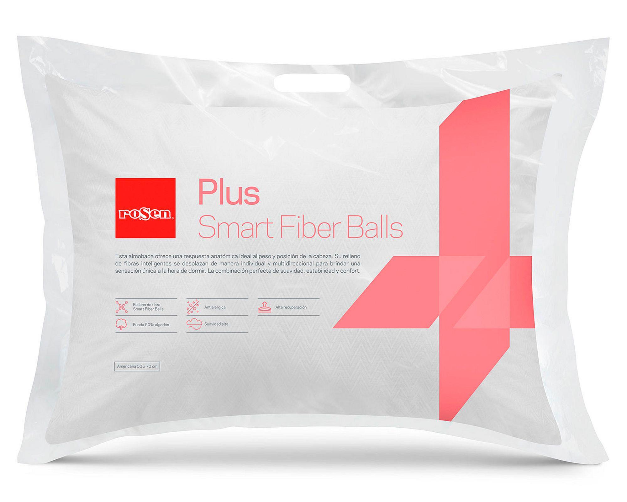 Almohada 50x70 cm Soft plus Rosen-0