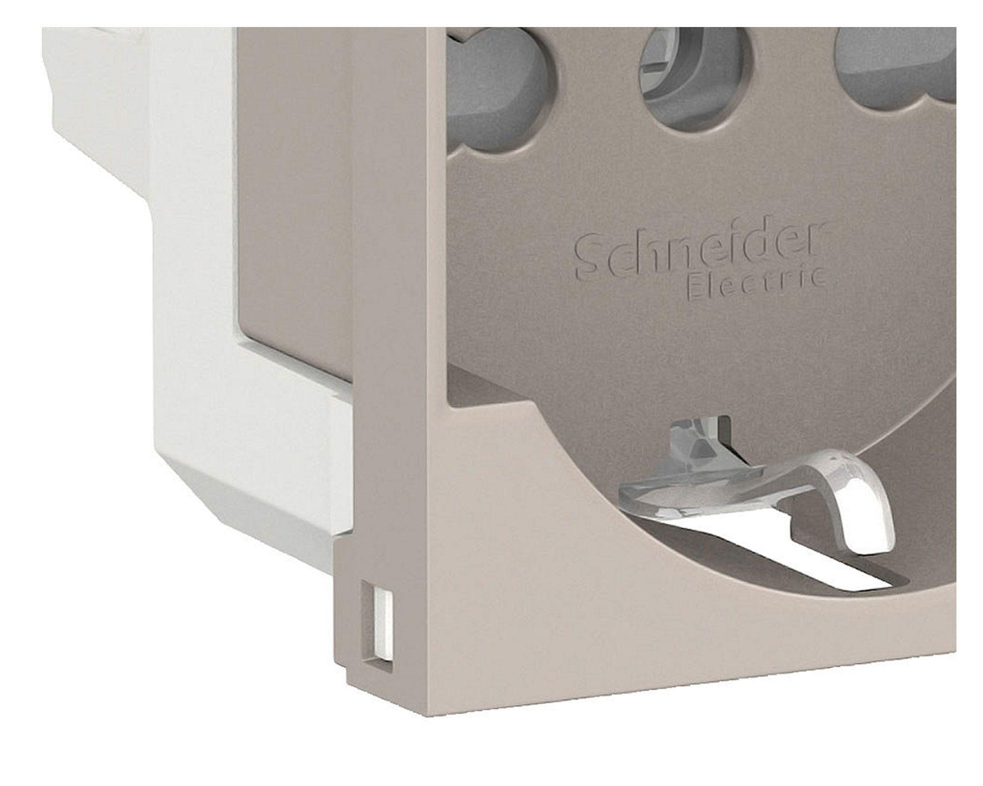 Módulo toma corriente schuko 10/16A 2P+T Orión beige Schneider-2