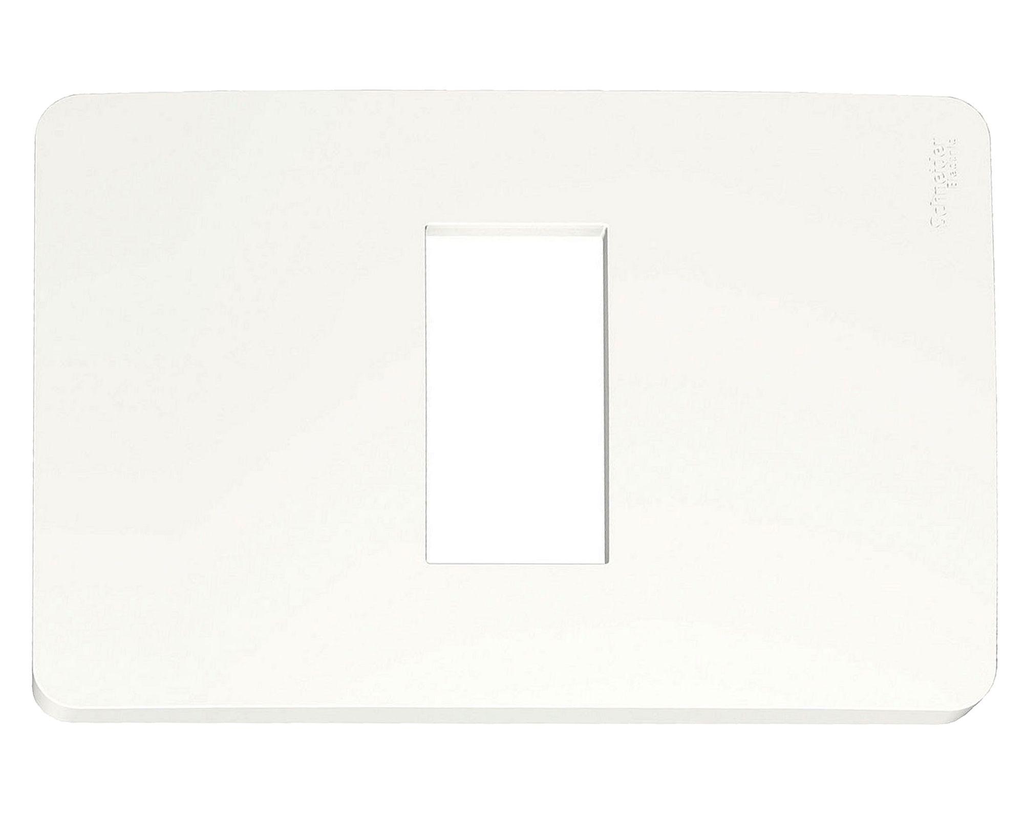 Tapa simple Orión blanco Schneider-0