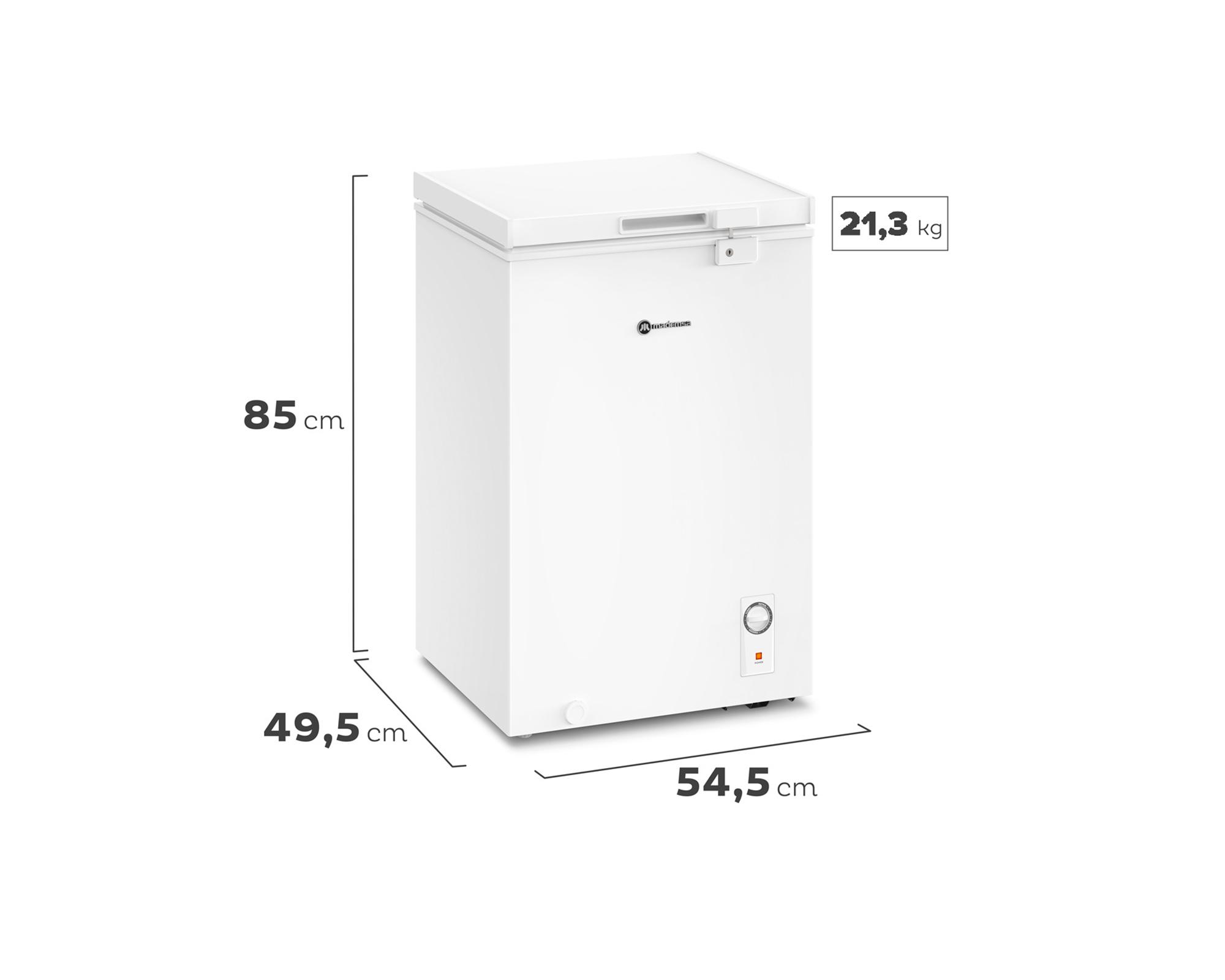 Freezer horizontal 99 litros M100 blanco-12