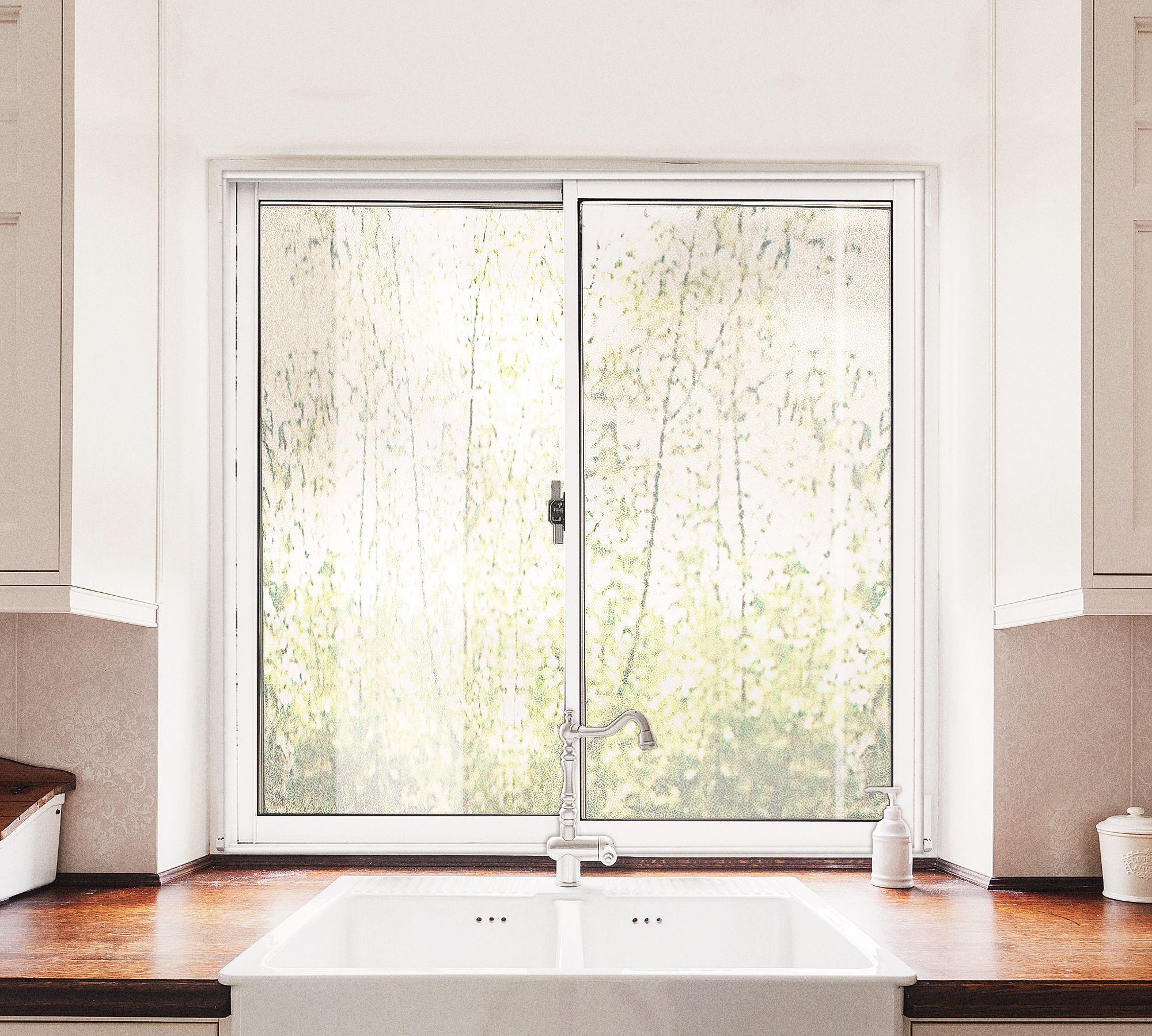 Ventana Aluminio 100x100 cm Corredera Blanca-0