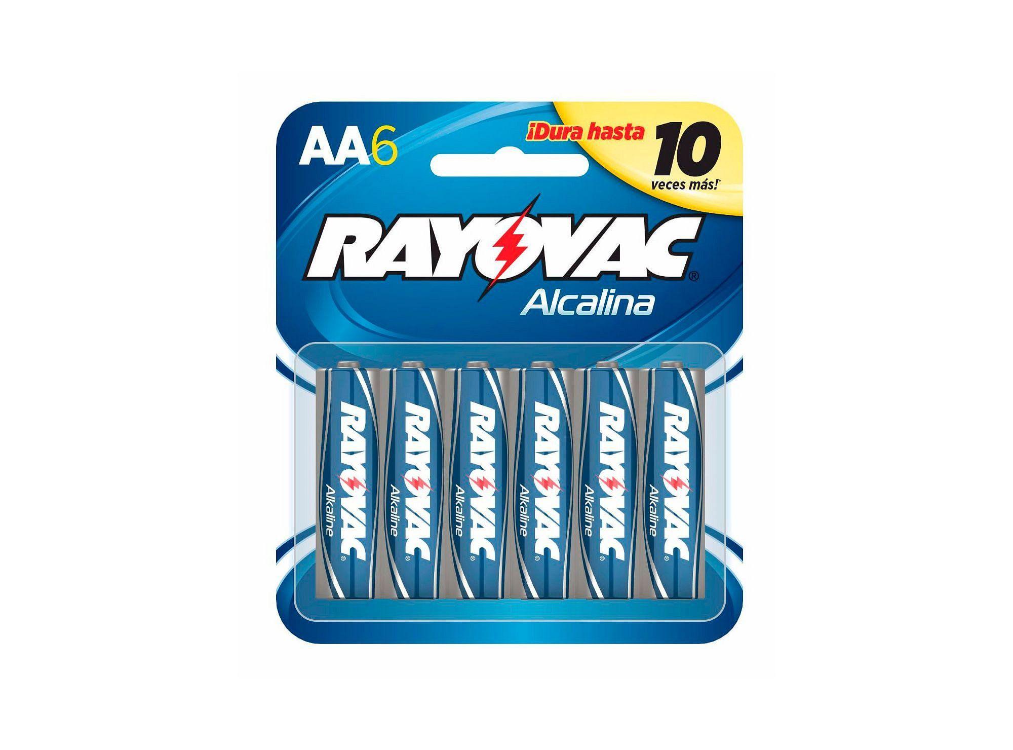 Pila alcalina 6AA Rayovac-0