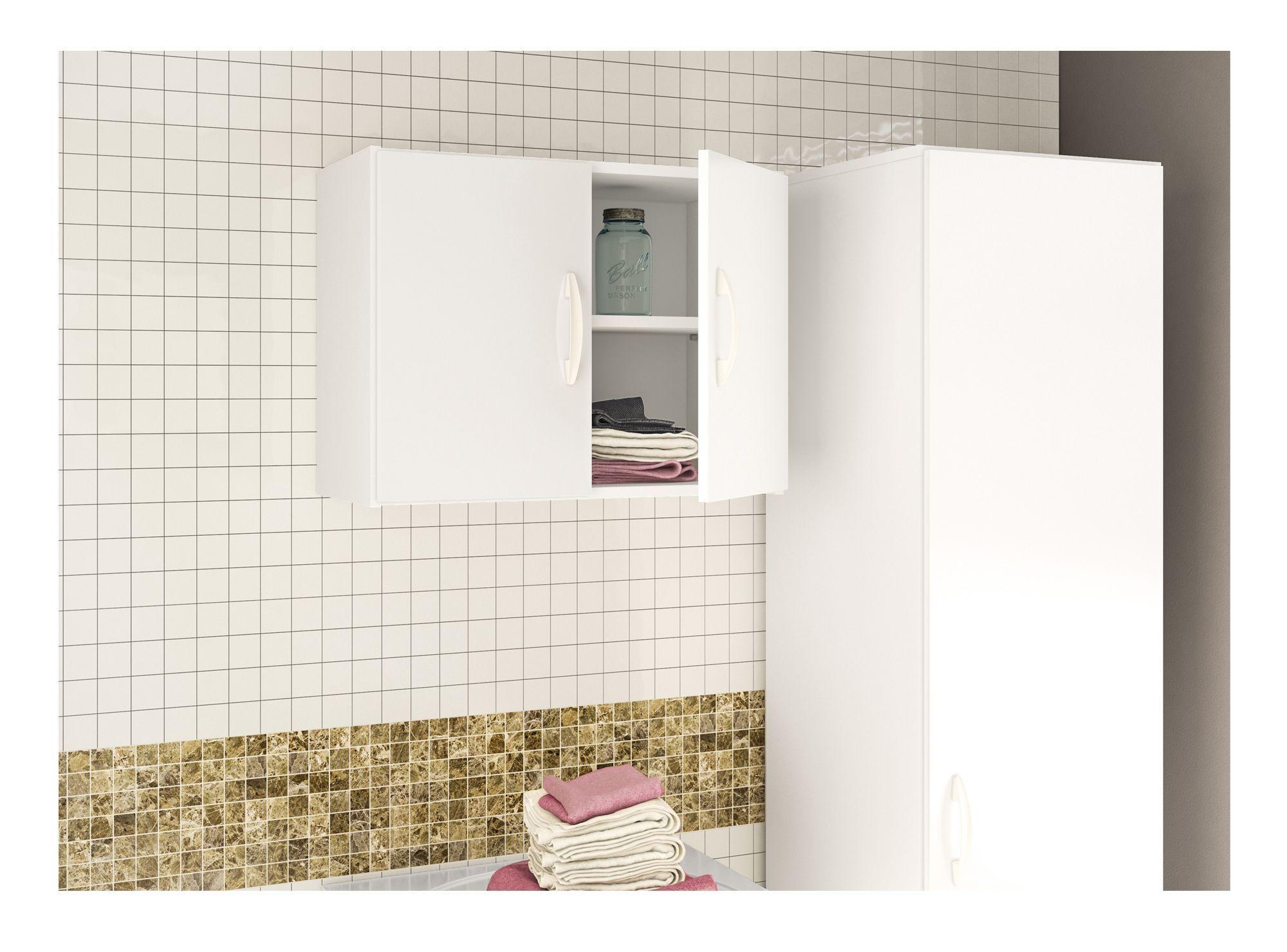 Mueble mural Loggia blanco-4