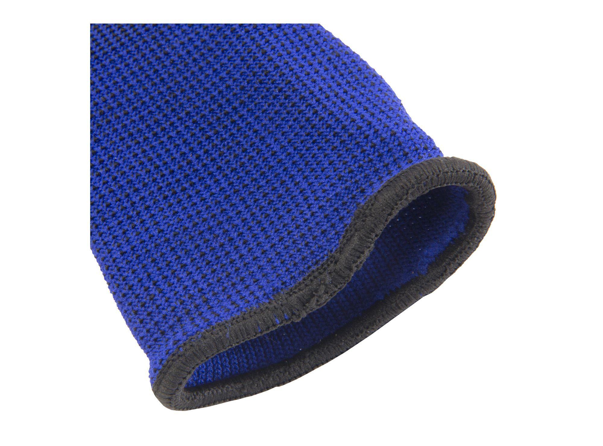 Guante nitrilo poliéster mantenimiento azul/negro Promax-3