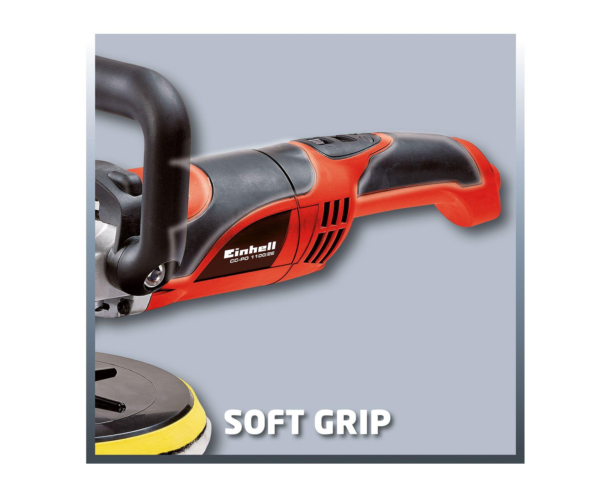Pulidora de auto 180 mm 1100W CC-PO 110/1E Einhell-4
