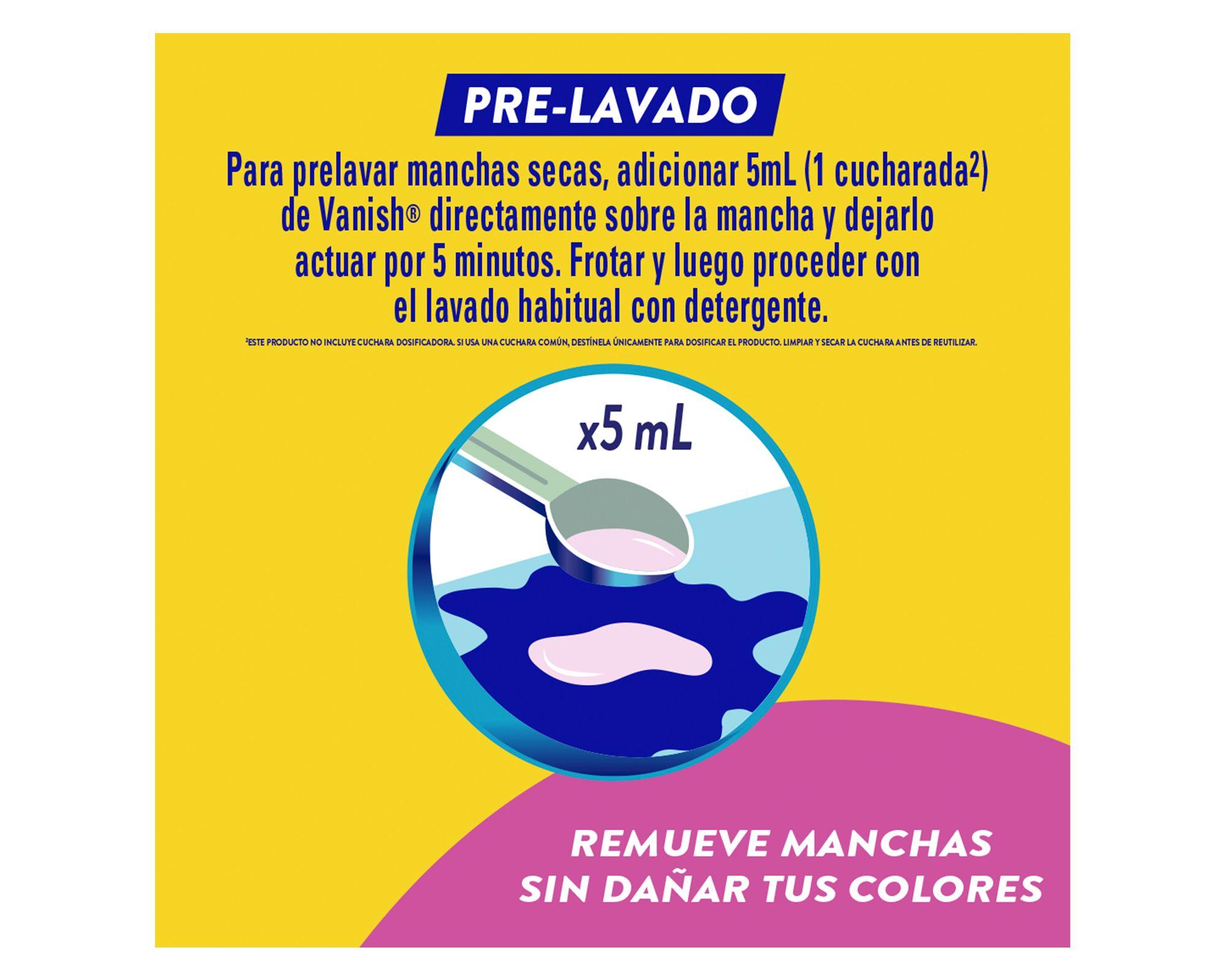 Quitamancha líquido 3785 ml con protector de color Vanish-1