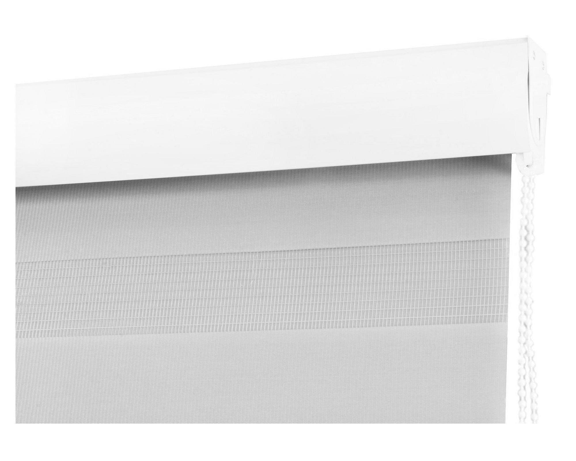 Cortina roller zebra 180x165 cm gris Cotidiana-1