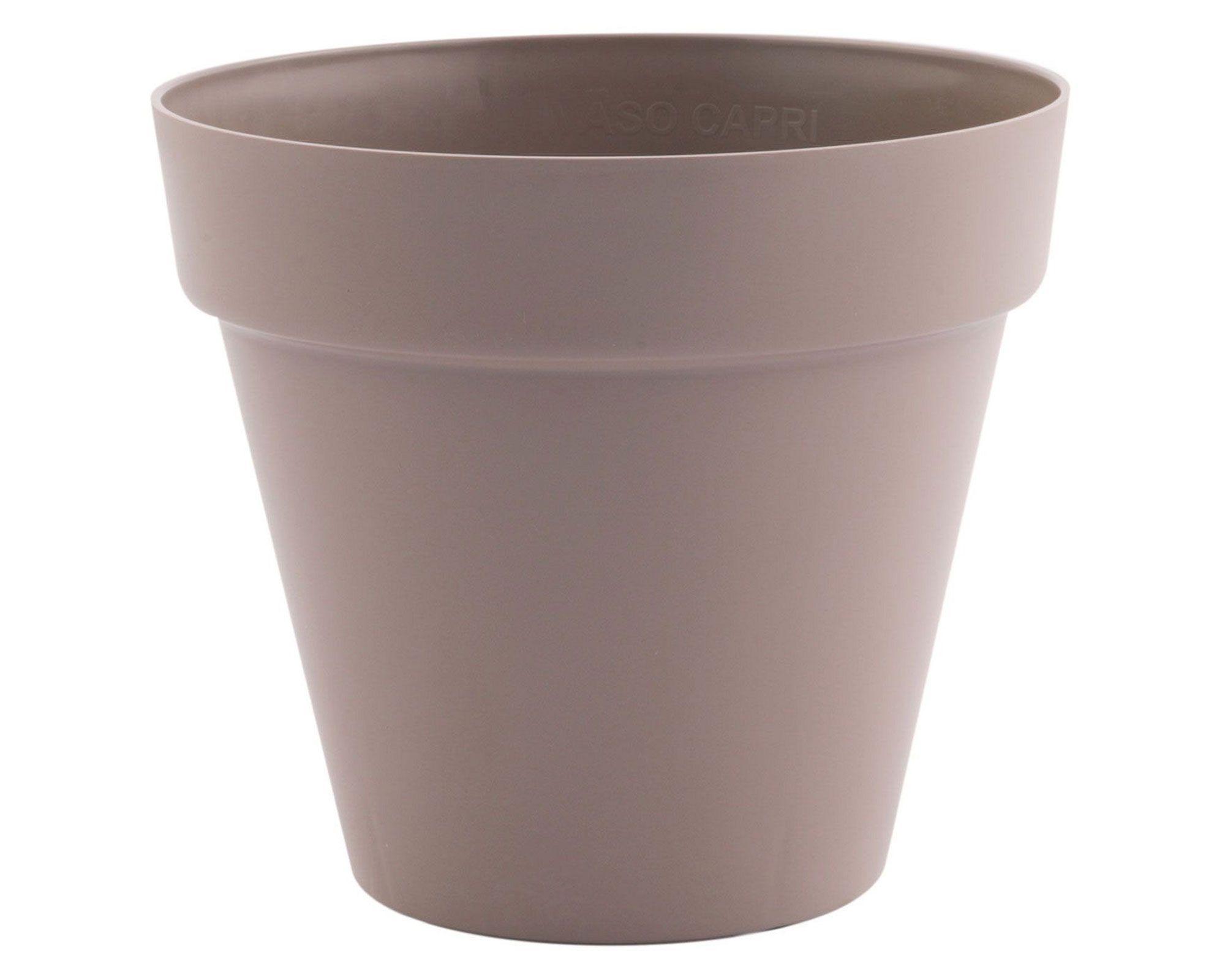 Maceta 25 cm Capri taupe-0