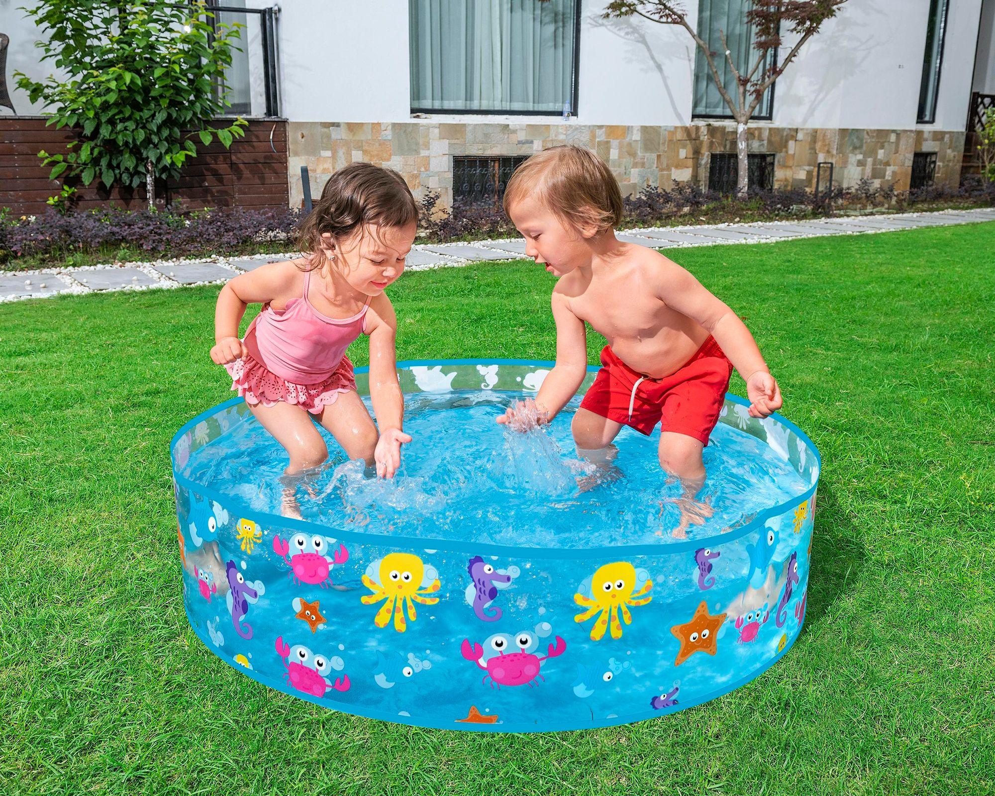 Piscina inflable Aquatic Fill 'N Fun 277 L 122 cm-3