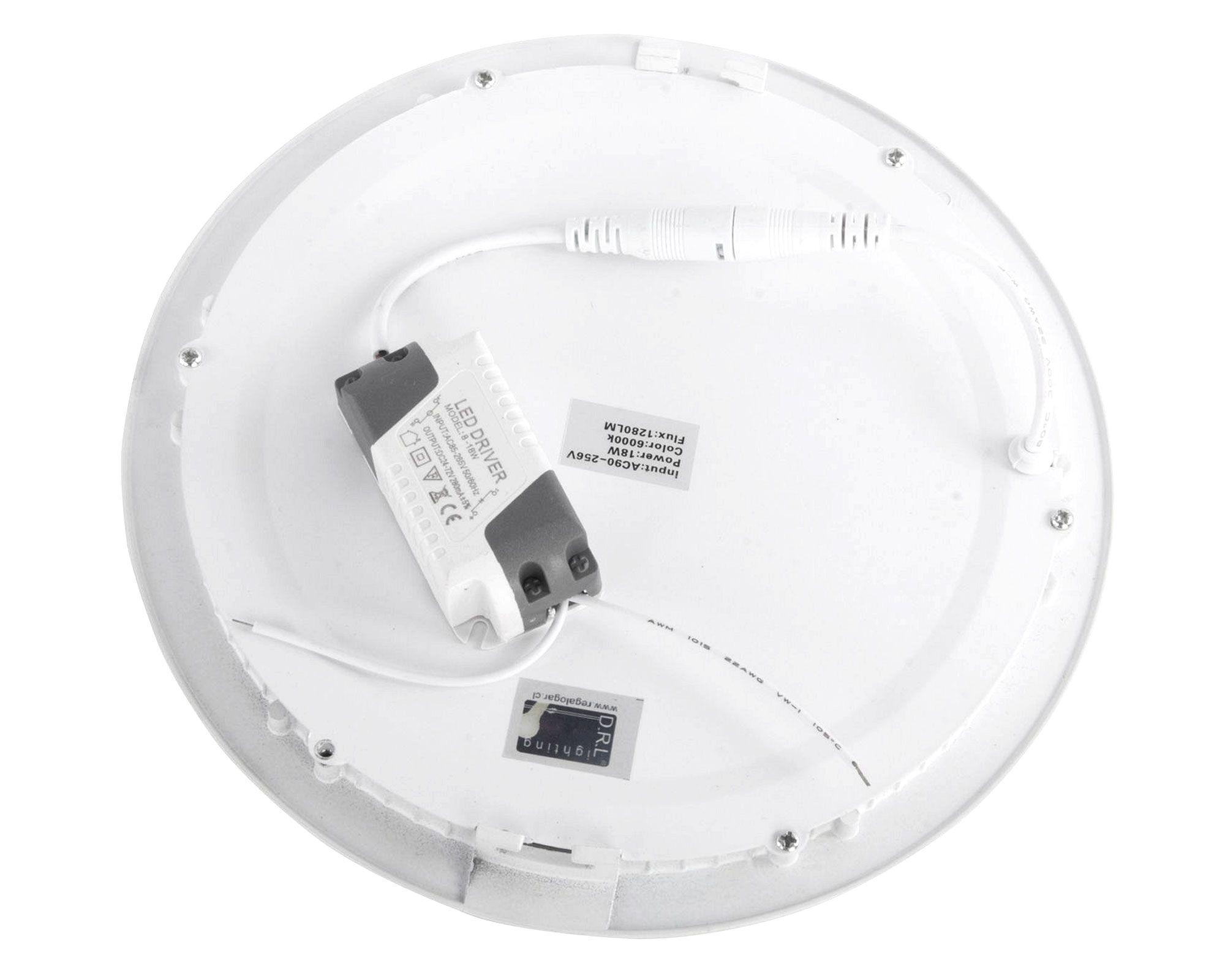 Foco panel LED Embutido 1 Luz 18W-2