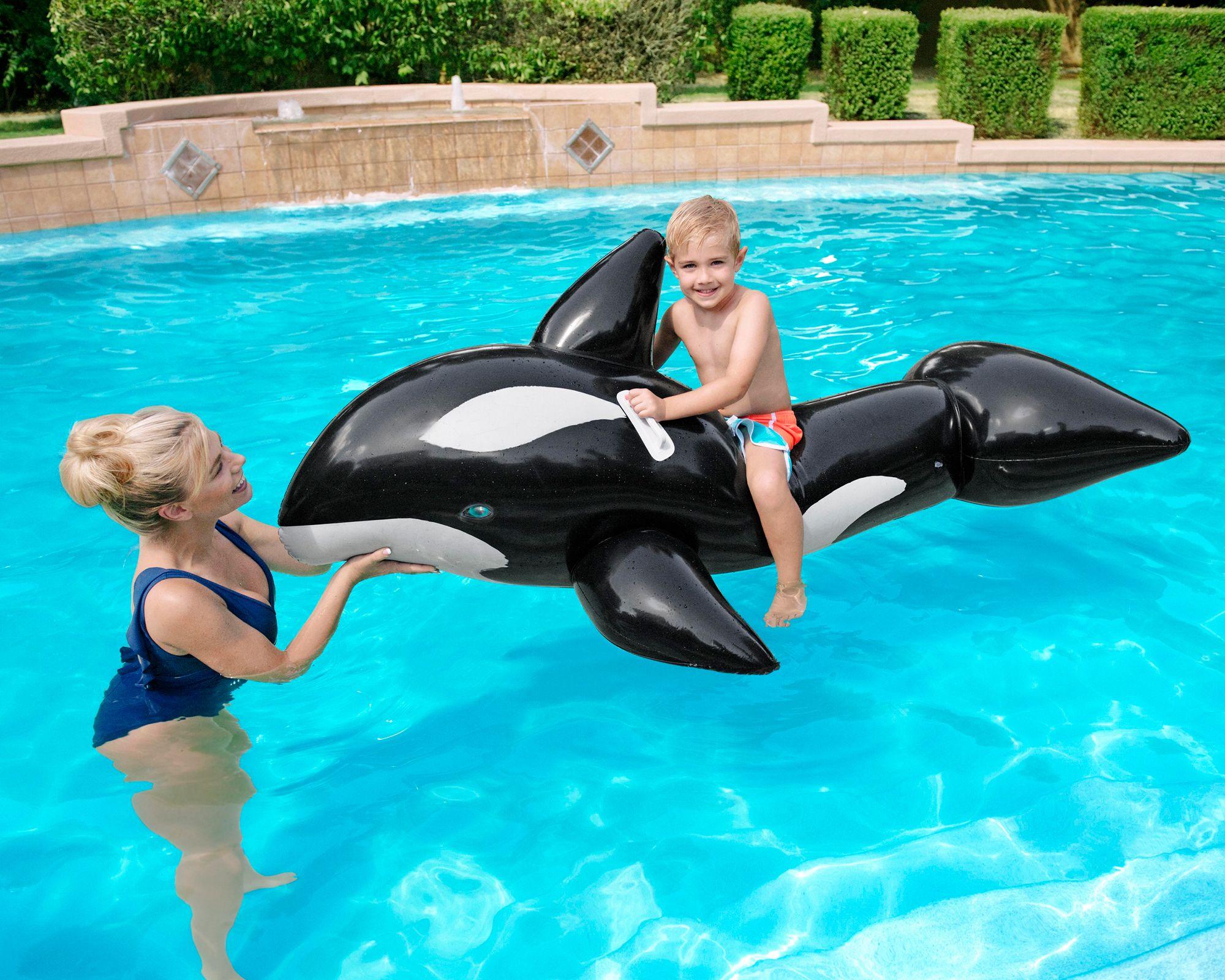 Orca inflable 90x203x102 cm-3