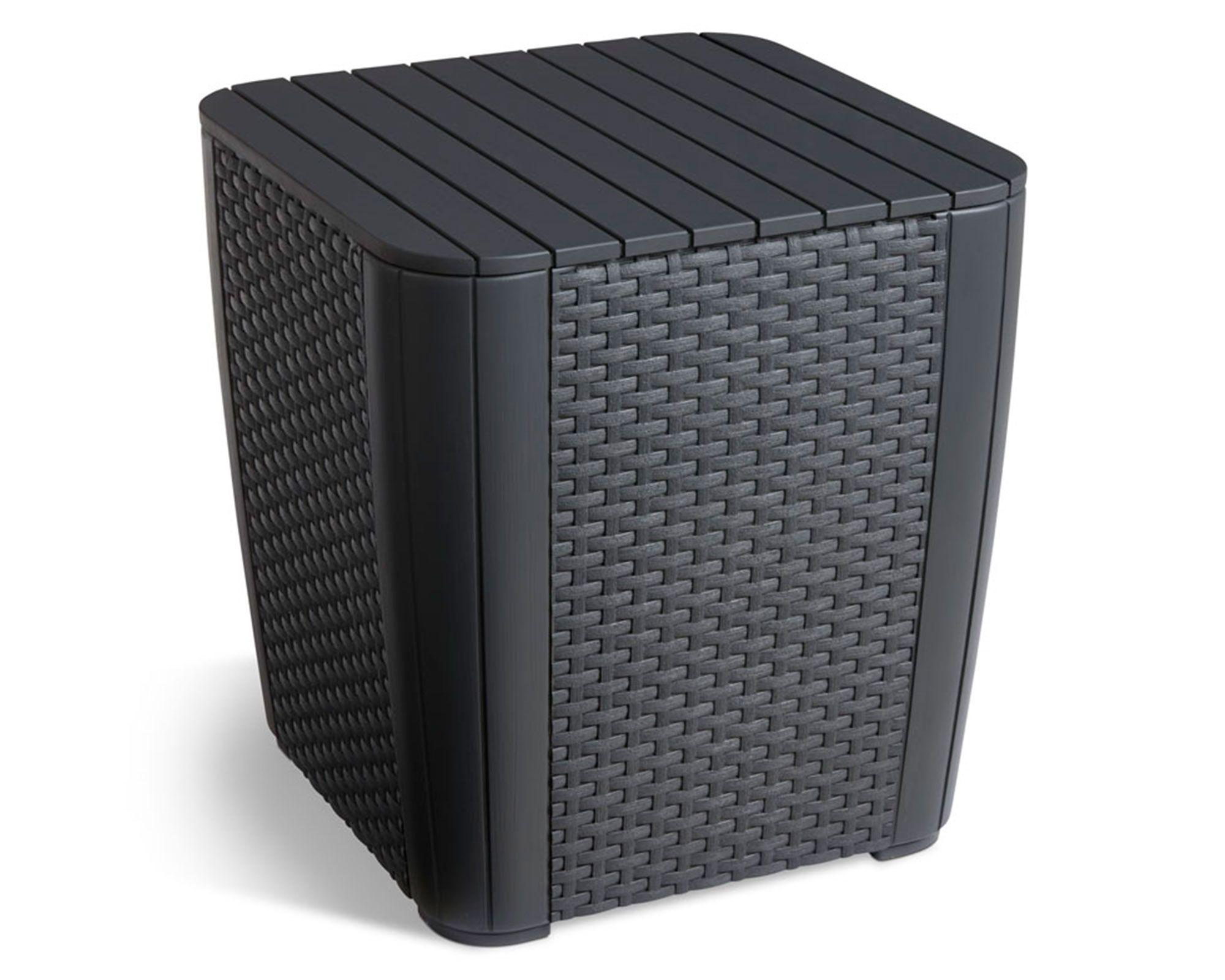 Set terraza 2 personas Iowa grafito Keter-1