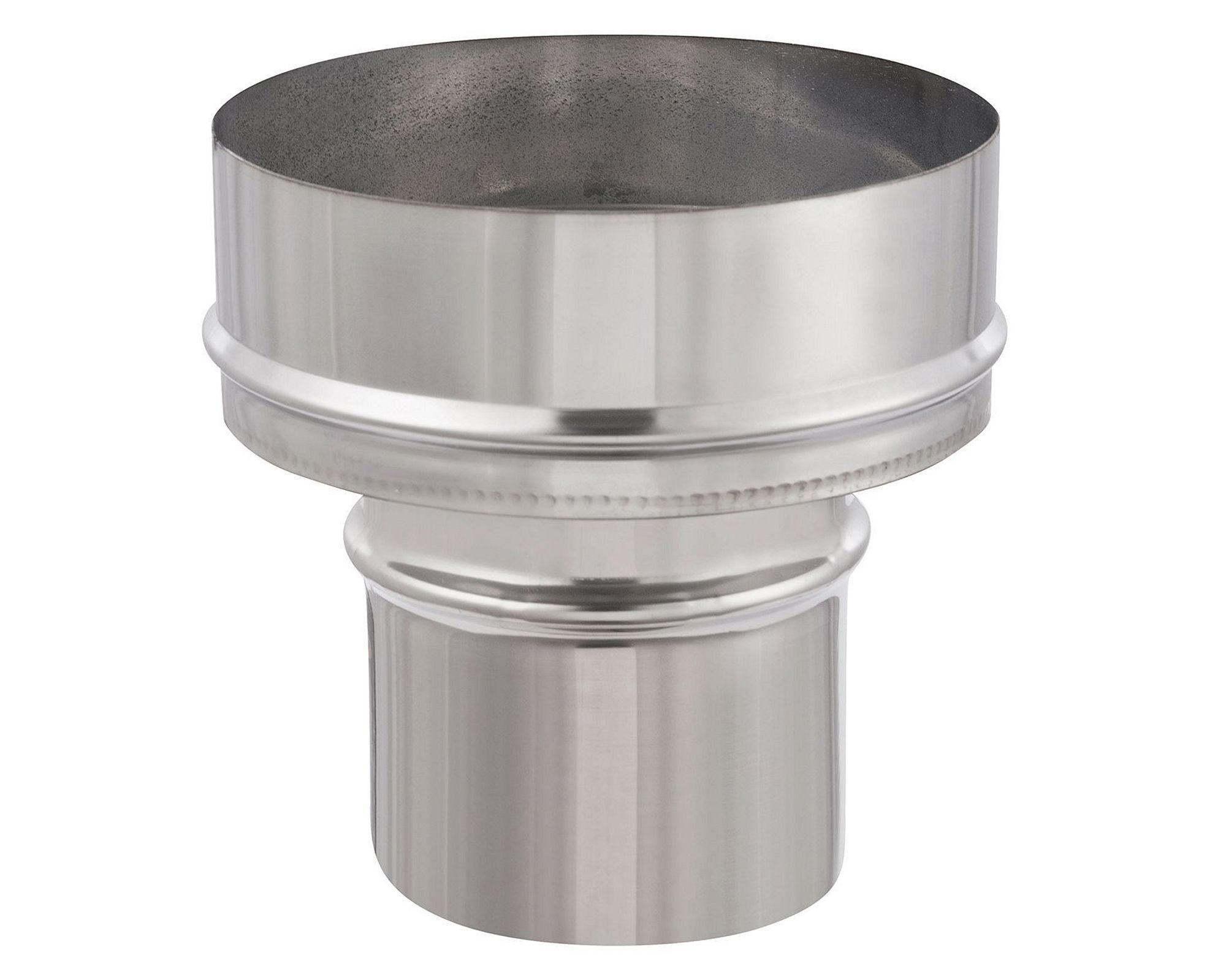 Adaptador 80 mm 6'' acero inoxidable Amesti-0