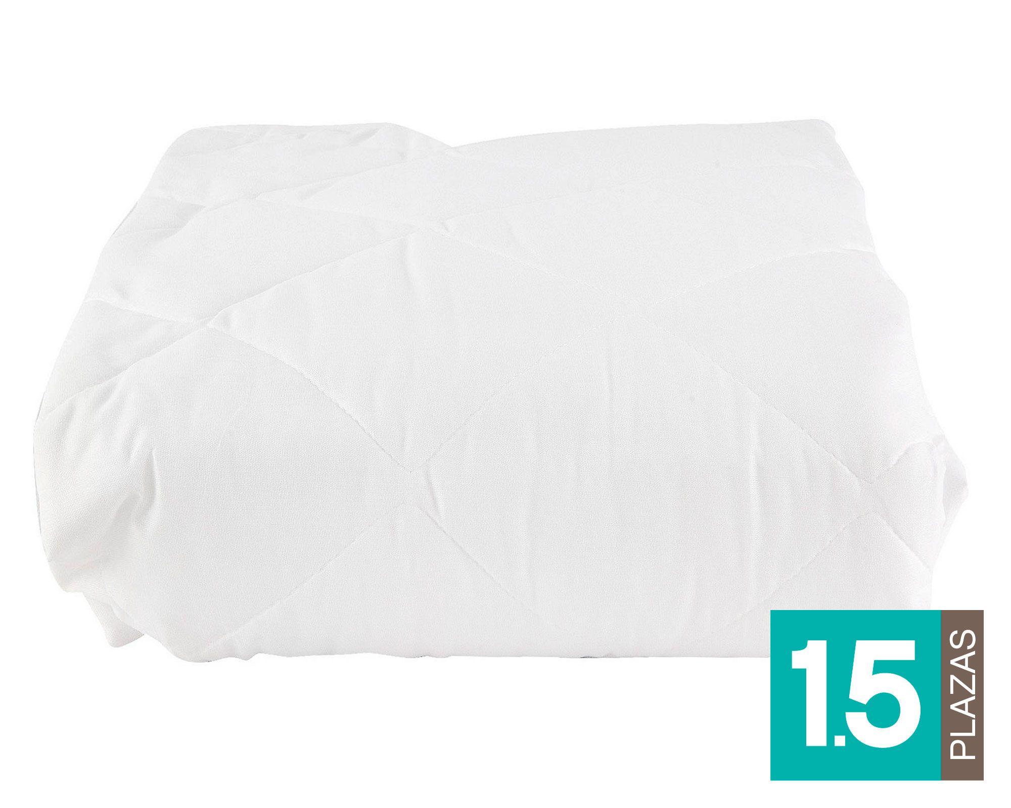 Cubrecolchón 1,5 plazas blanco Cic-0