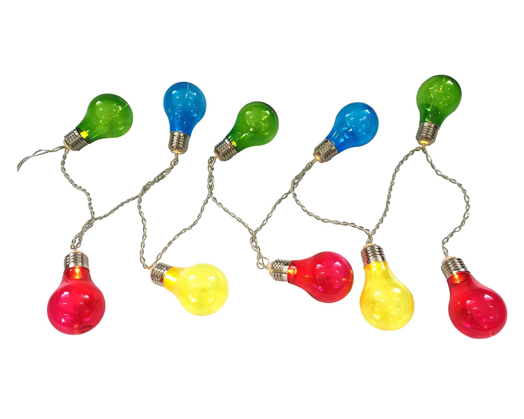 10 Luces de navidad LED ampolleta-1