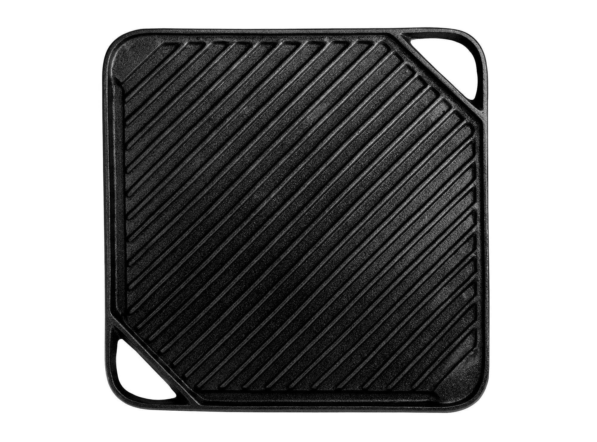 Plancha parrillera hierro fundido cuadrada Beef Maker-0