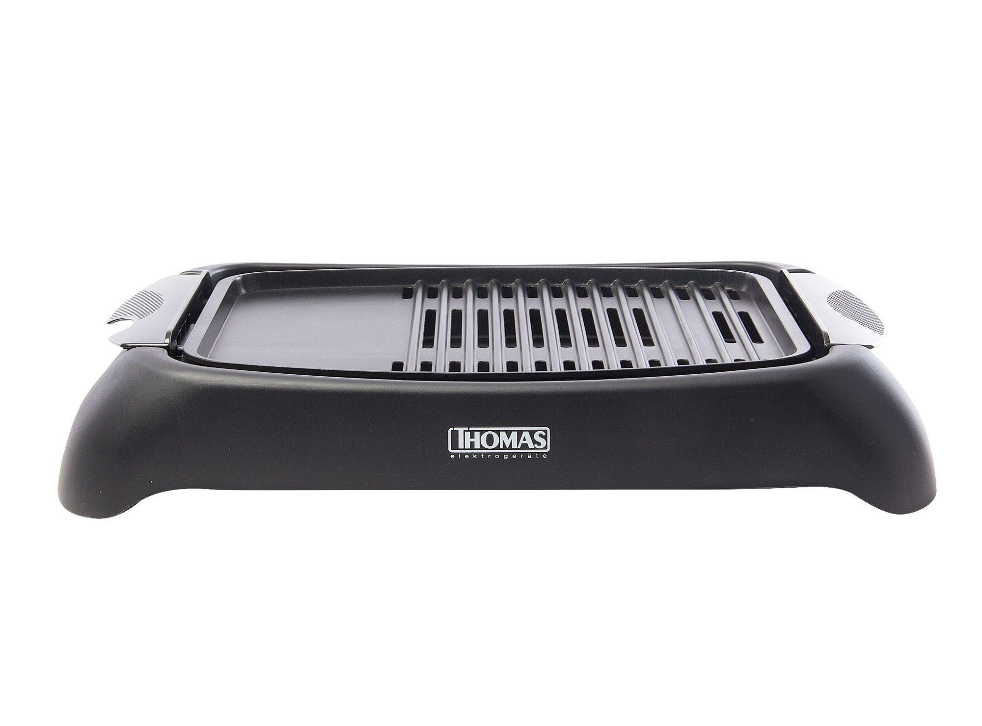 Parrilla eléctrica 1000W TH-180 negro Thomas-0