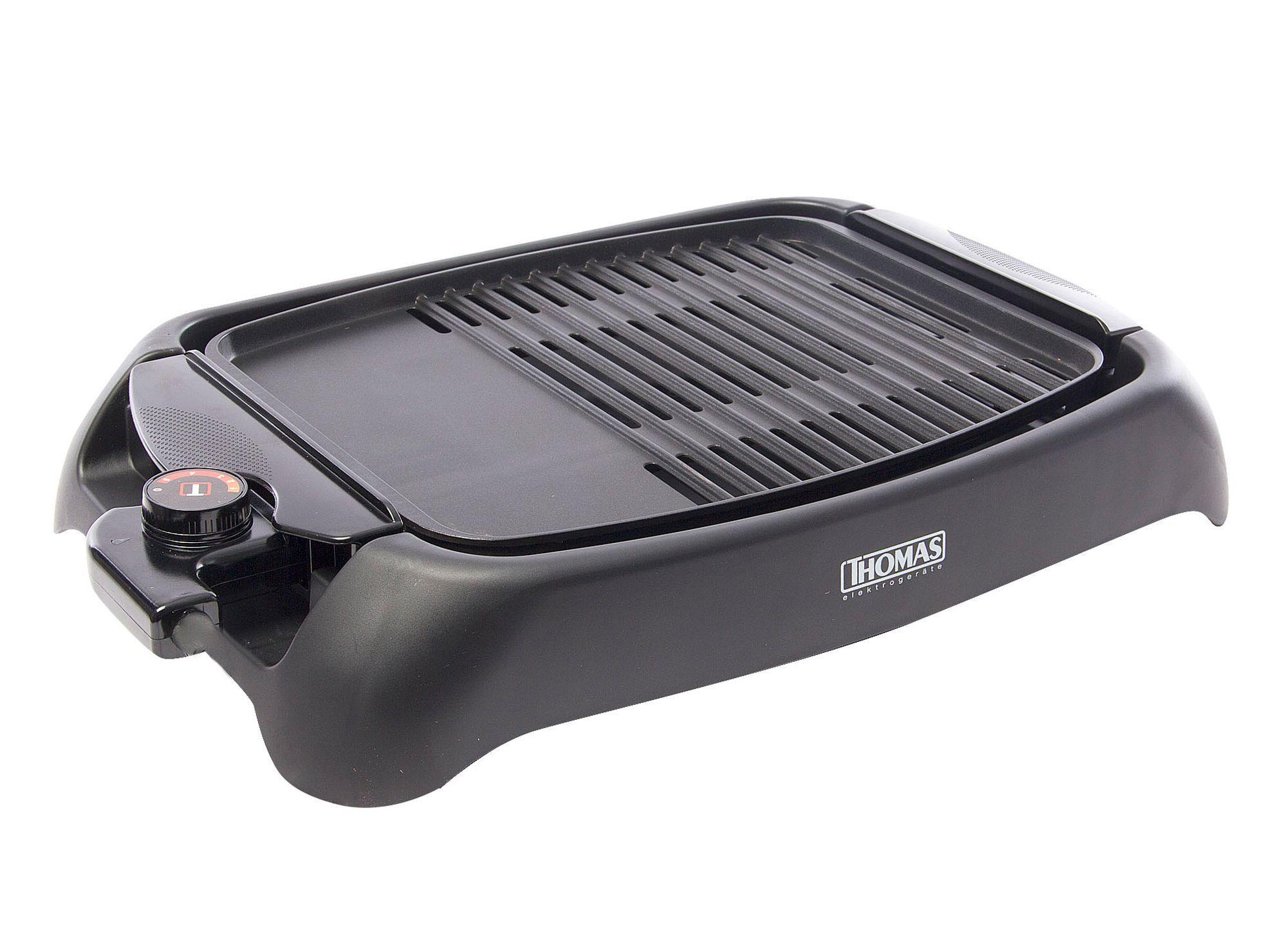Parrilla eléctrica 1000W TH-180 negro Thomas-1