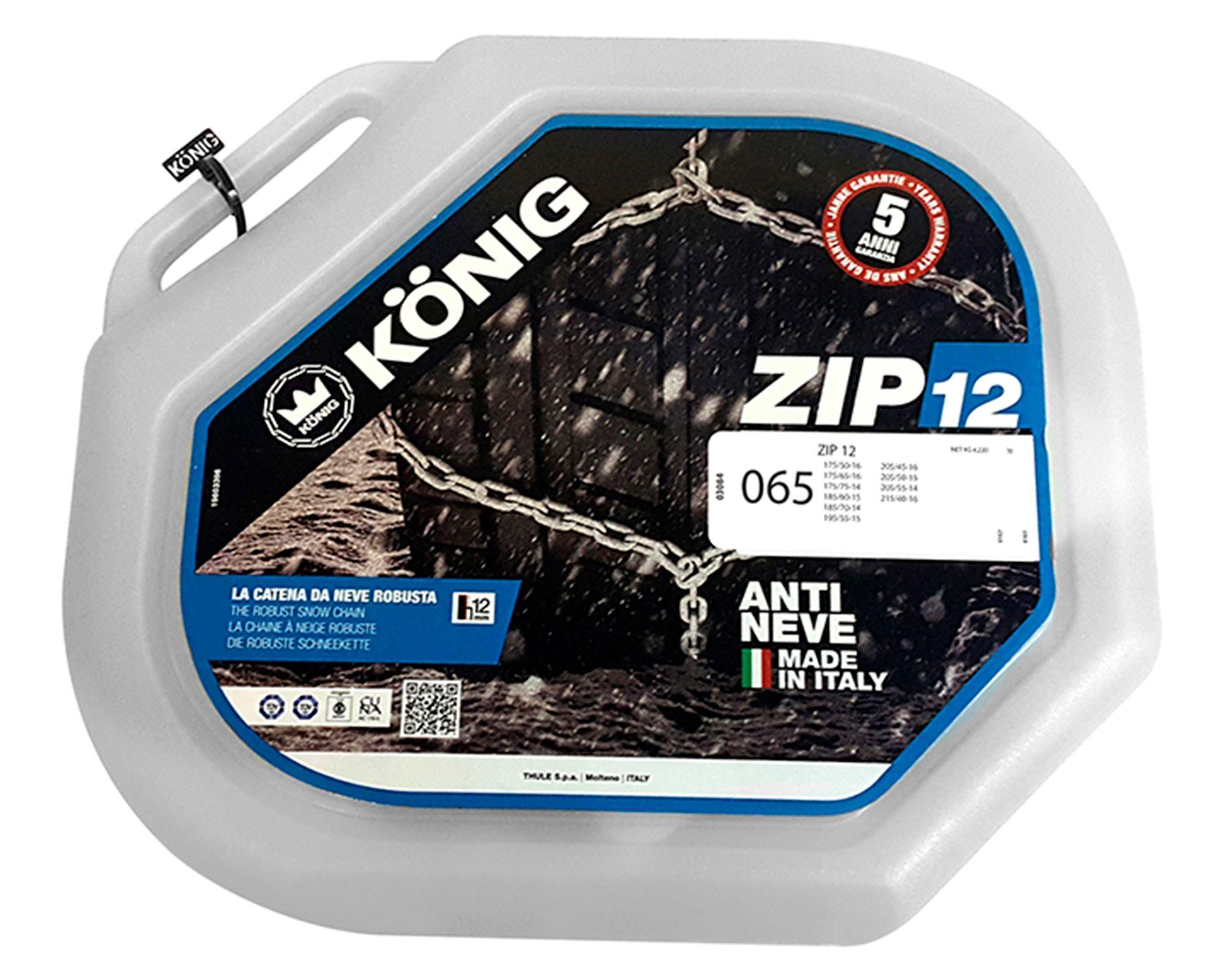 Cadena nieve Zip 12 065 König-0