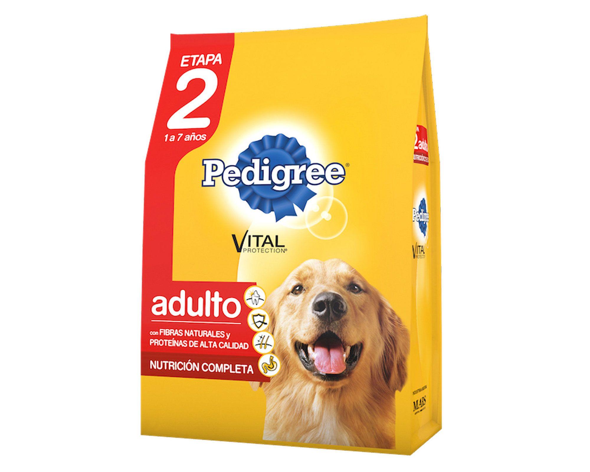Alimento perro 3 kg carne, pollo y cereal Pedigree-0